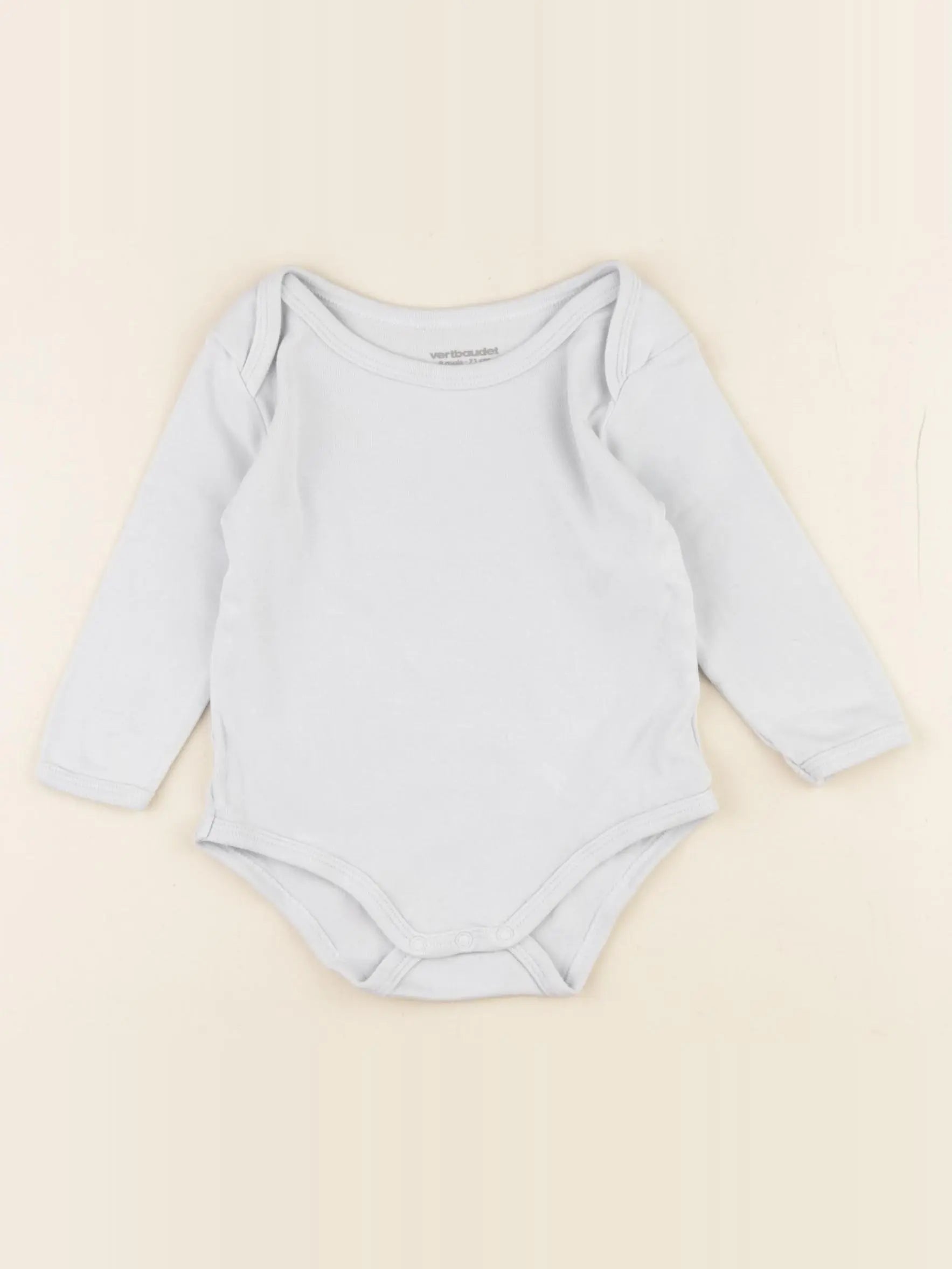 Vertbaudet - body bleu - 9 mois