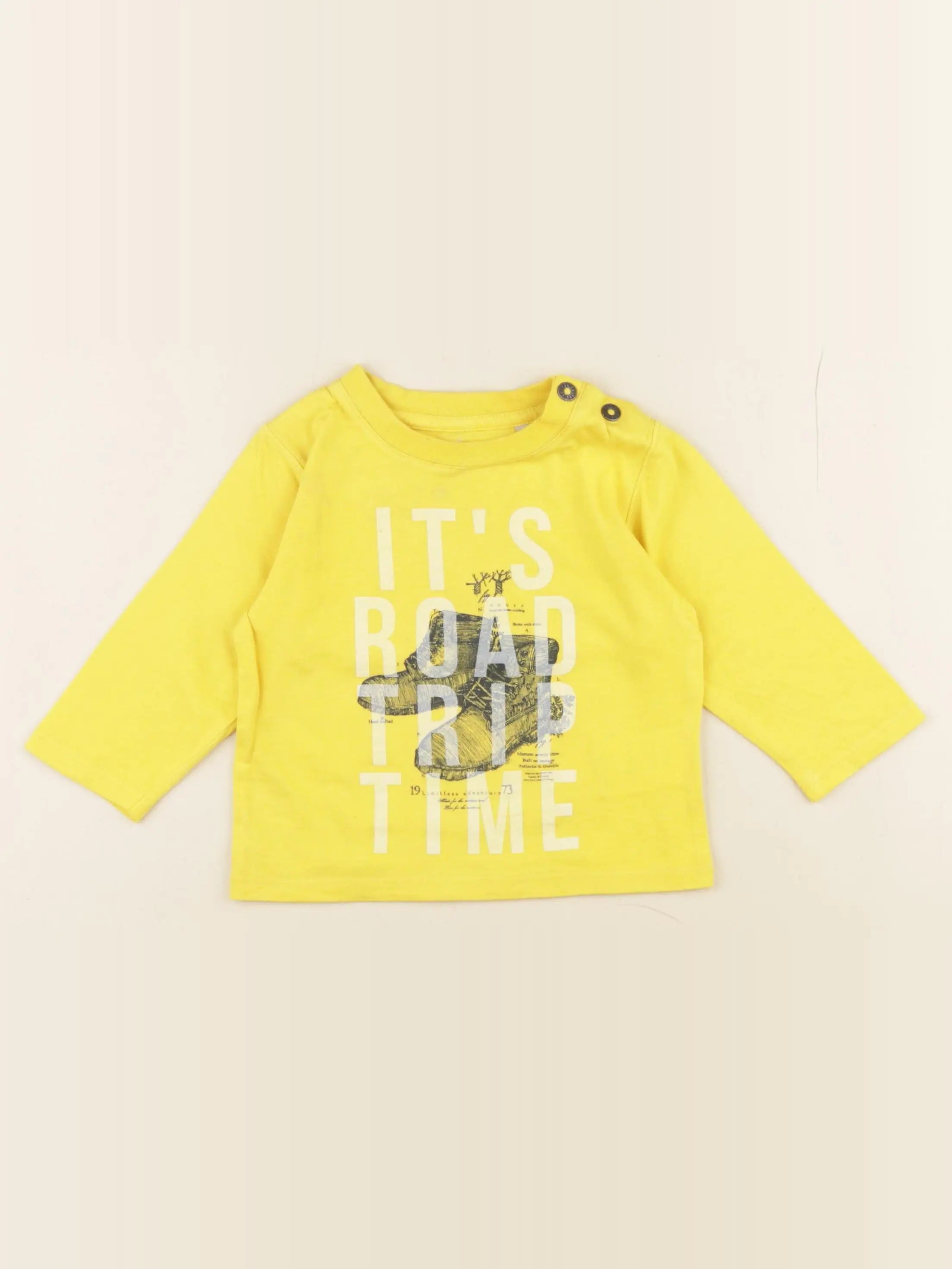 Timberland - tee-shirt jaune - 12 mois