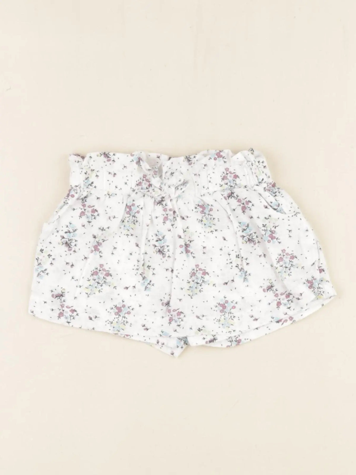 Vertbaudet - jupe short multicolore - 6 mois