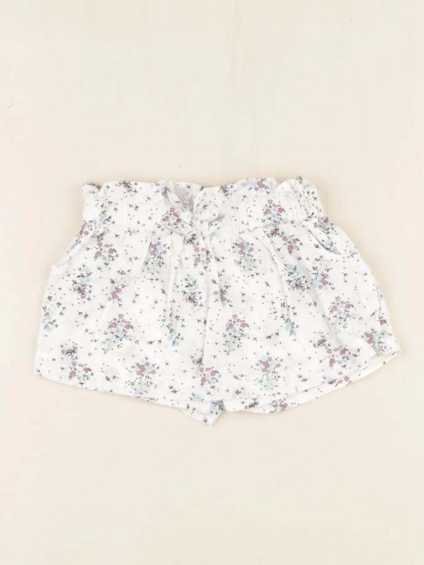 Vertbaudet - jupe short multicolore - 6 mois