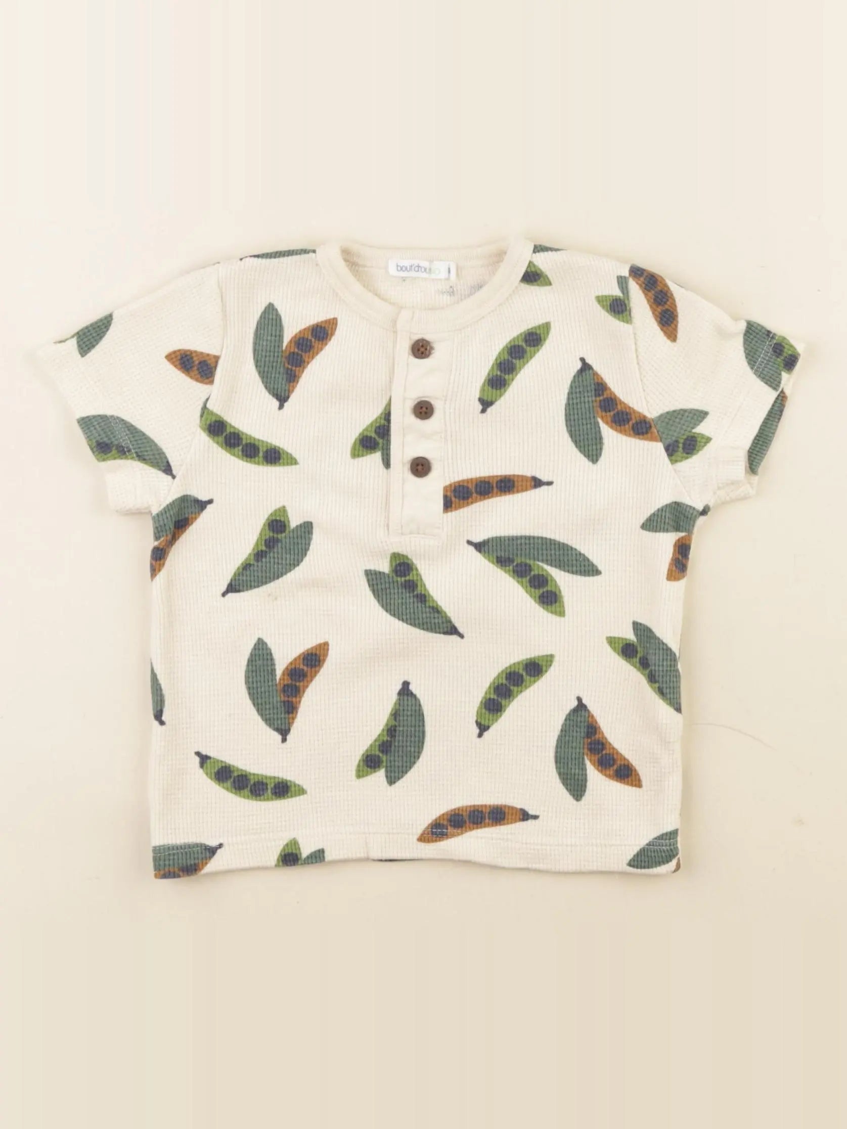 Boutchou - tee-shirt multicolore - 12 mois