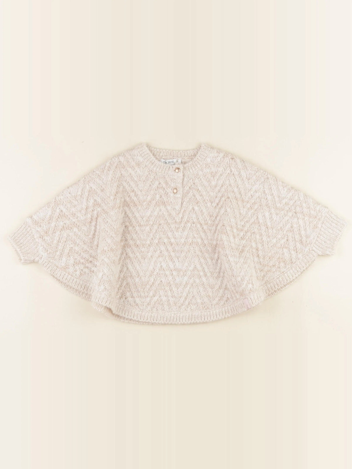 IKKS - cape beige - 12 mois