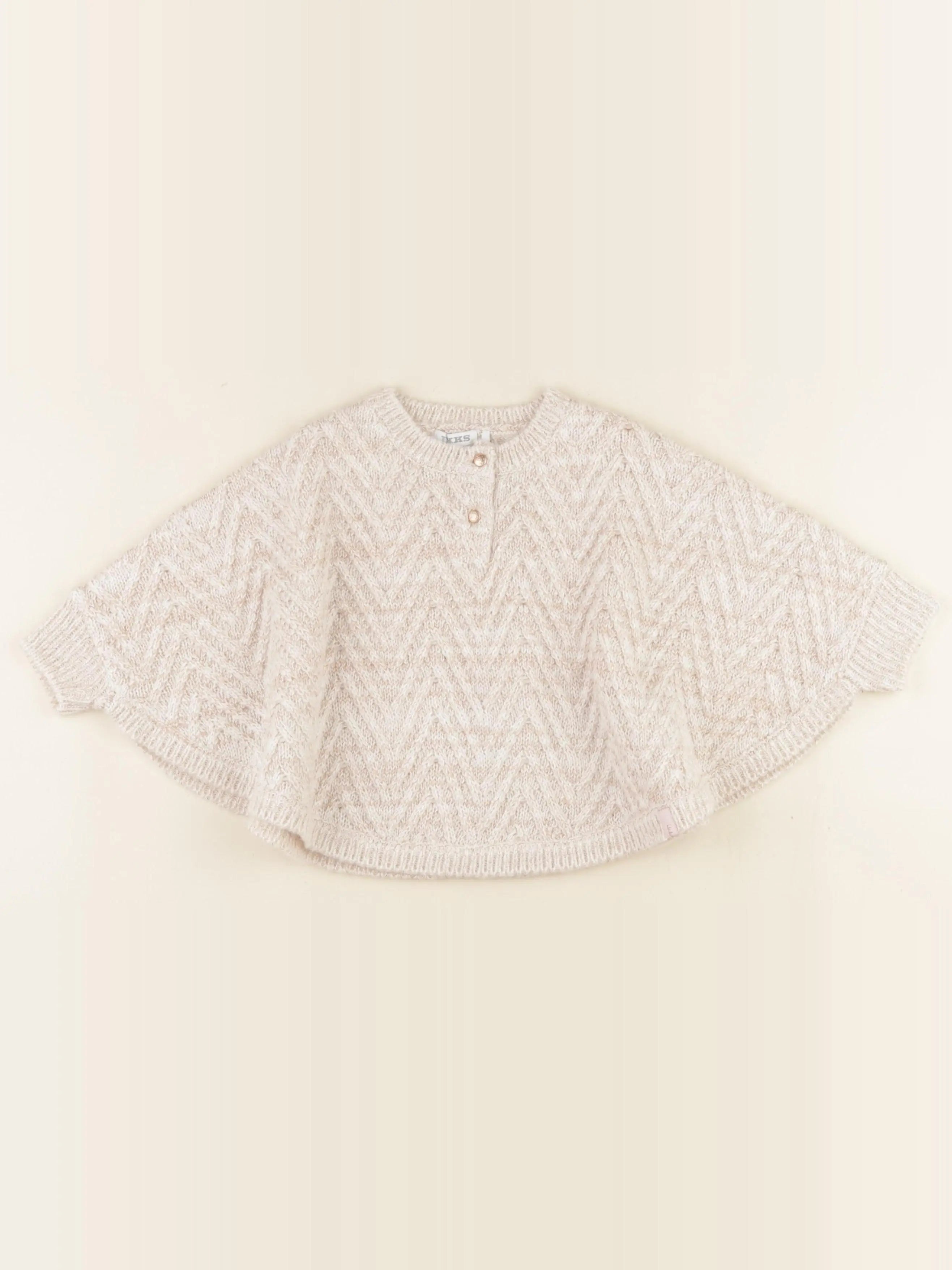 IKKS - cape beige - 12 mois