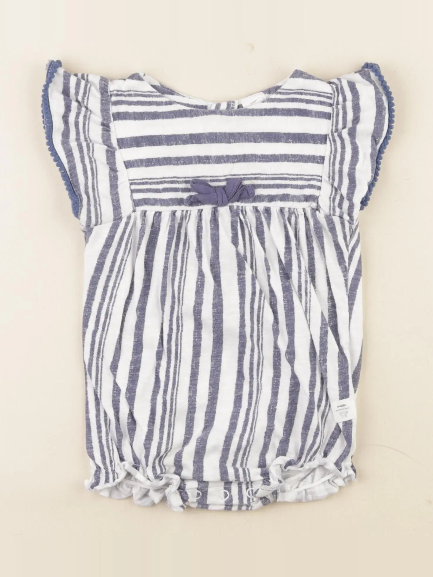 Cotton Fish - combinaison blanc, bleu - 12 mois