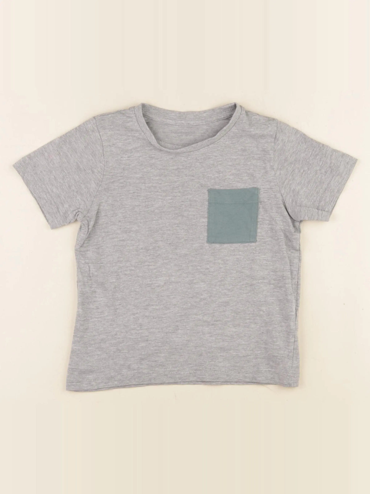 Vertbaudet - tee-shirt gris - 4 ans