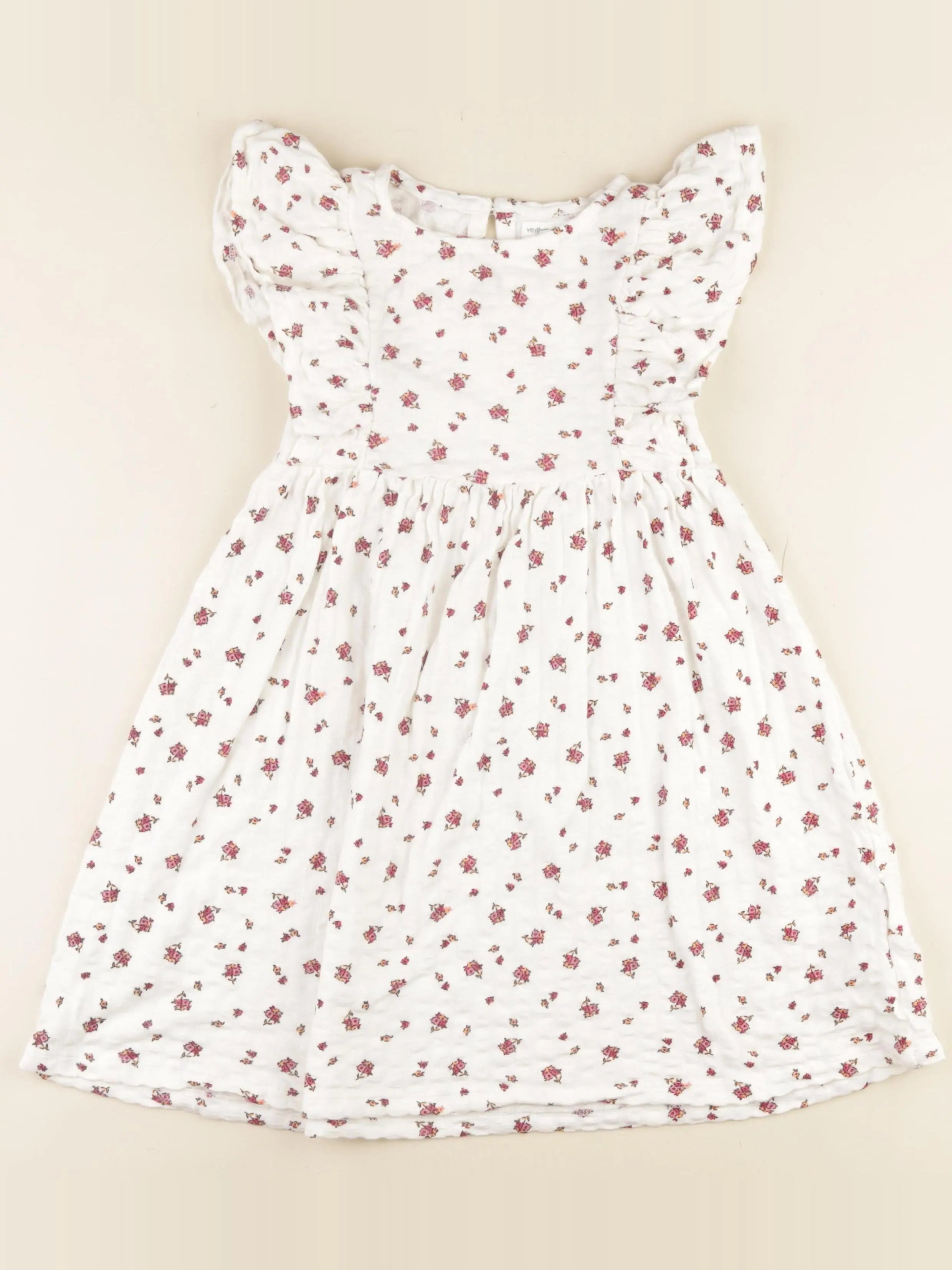 Vertbaudet - robe blanc - 8 ans