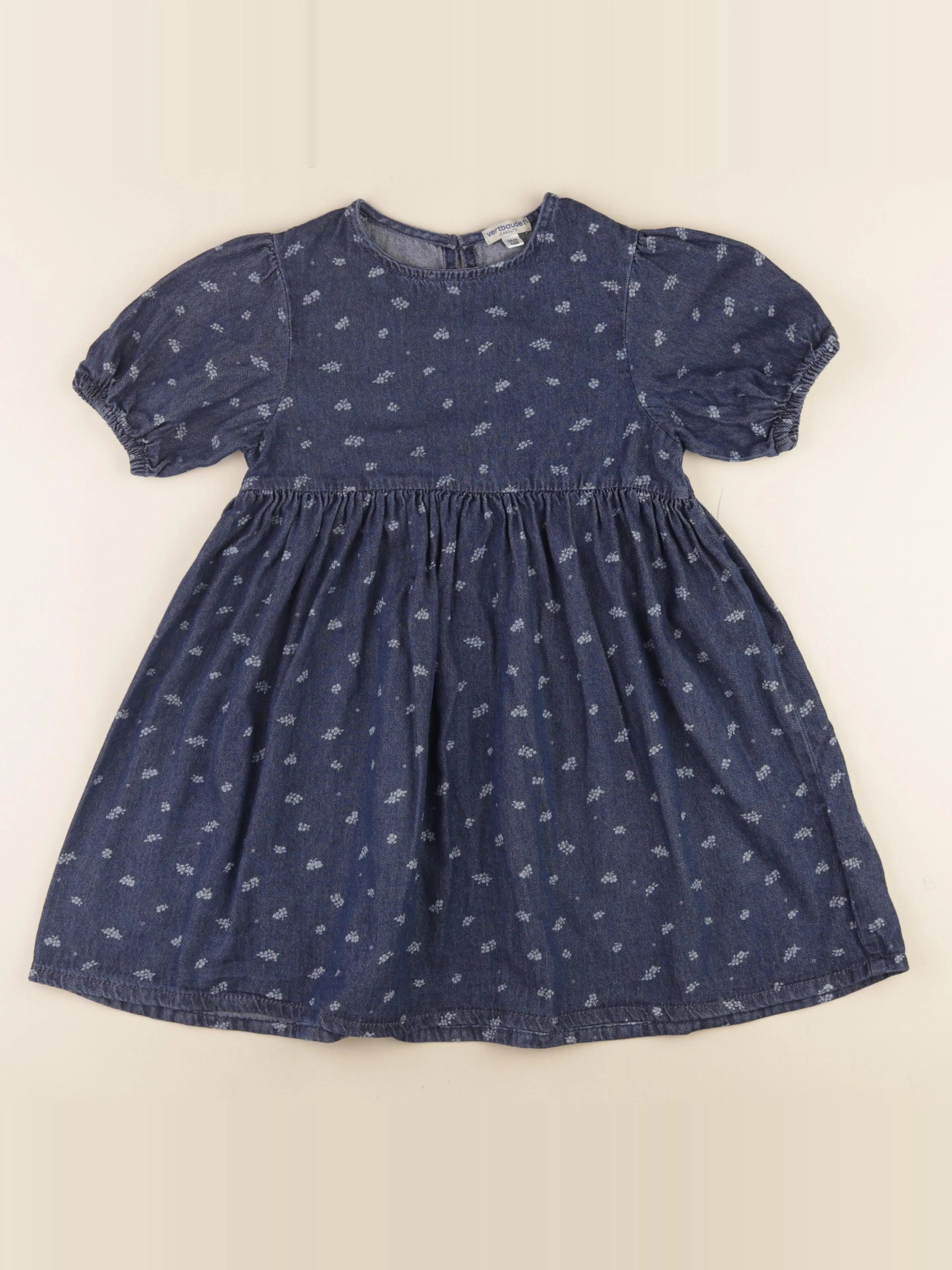 Vertbaudet - robe bleu - 8 ans