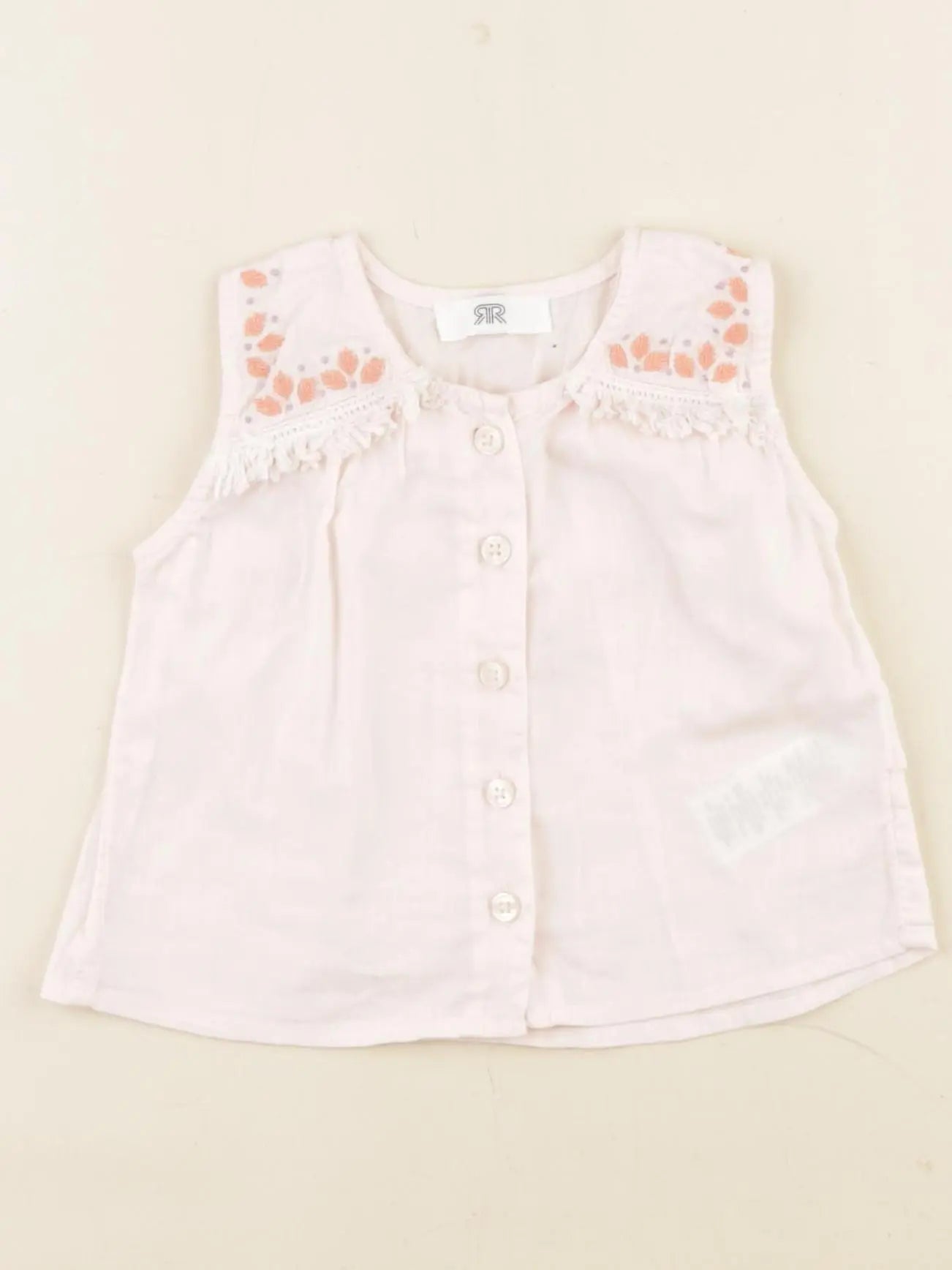 La Redoute - blouse rose - 3 mois