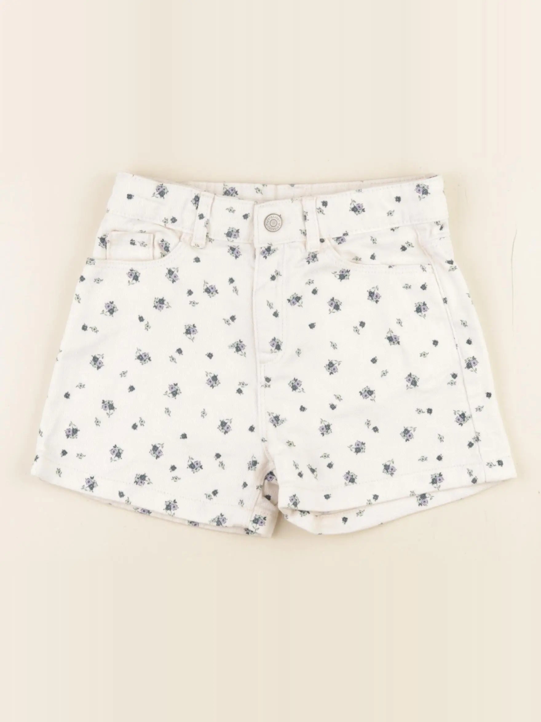 Vertbaudet - short beige - 6 ans