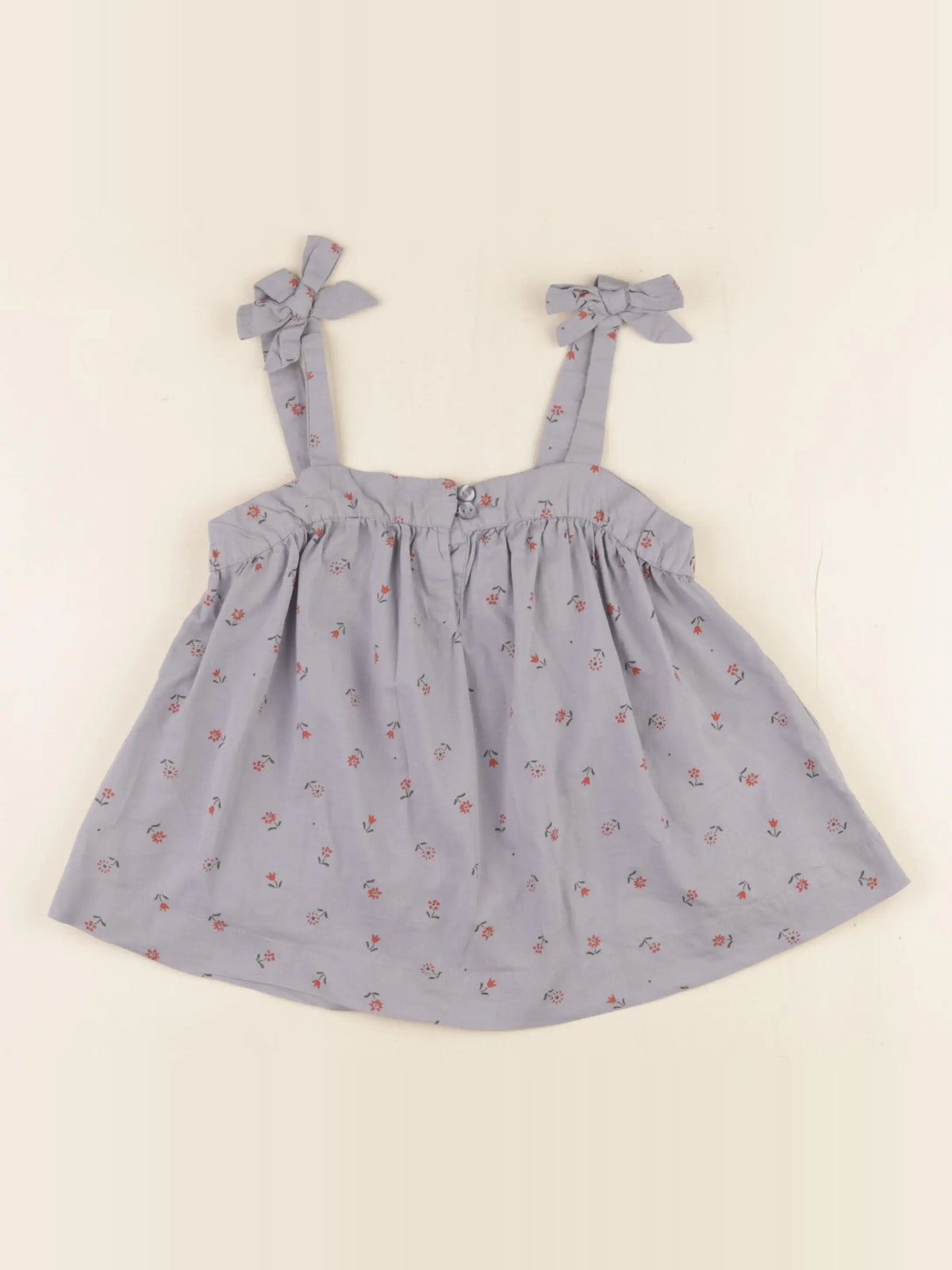 Vertbaudet - blouse bleu - 6 ans