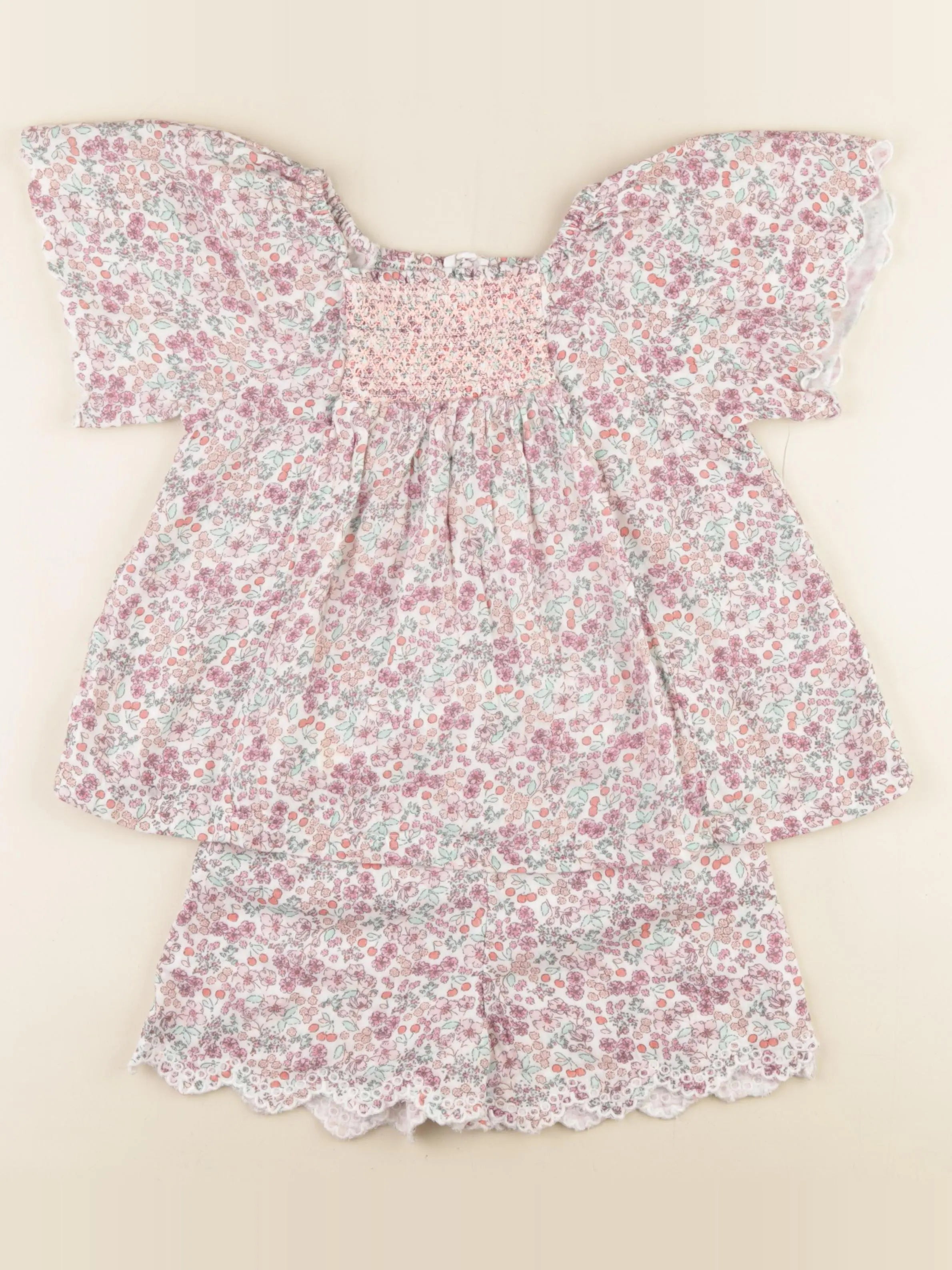 Vertbaudet - ensemble multicolore - 7 ans