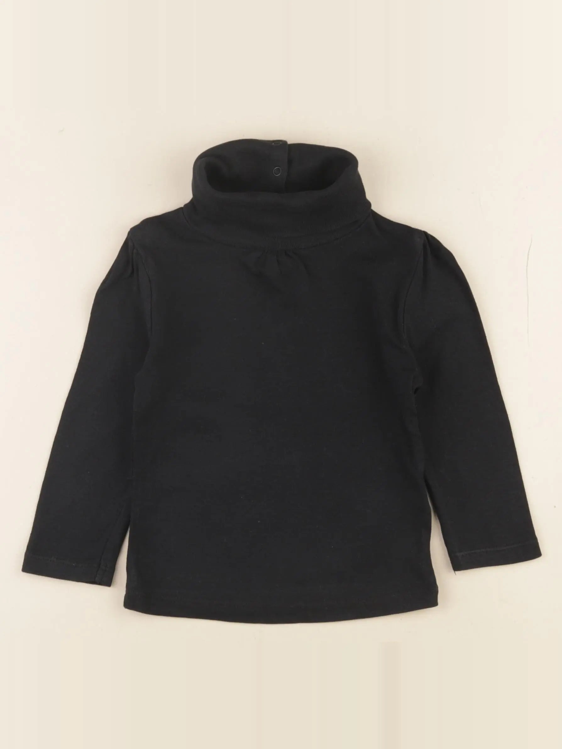 Vertbaudet - sous-pull noir - 2 ans