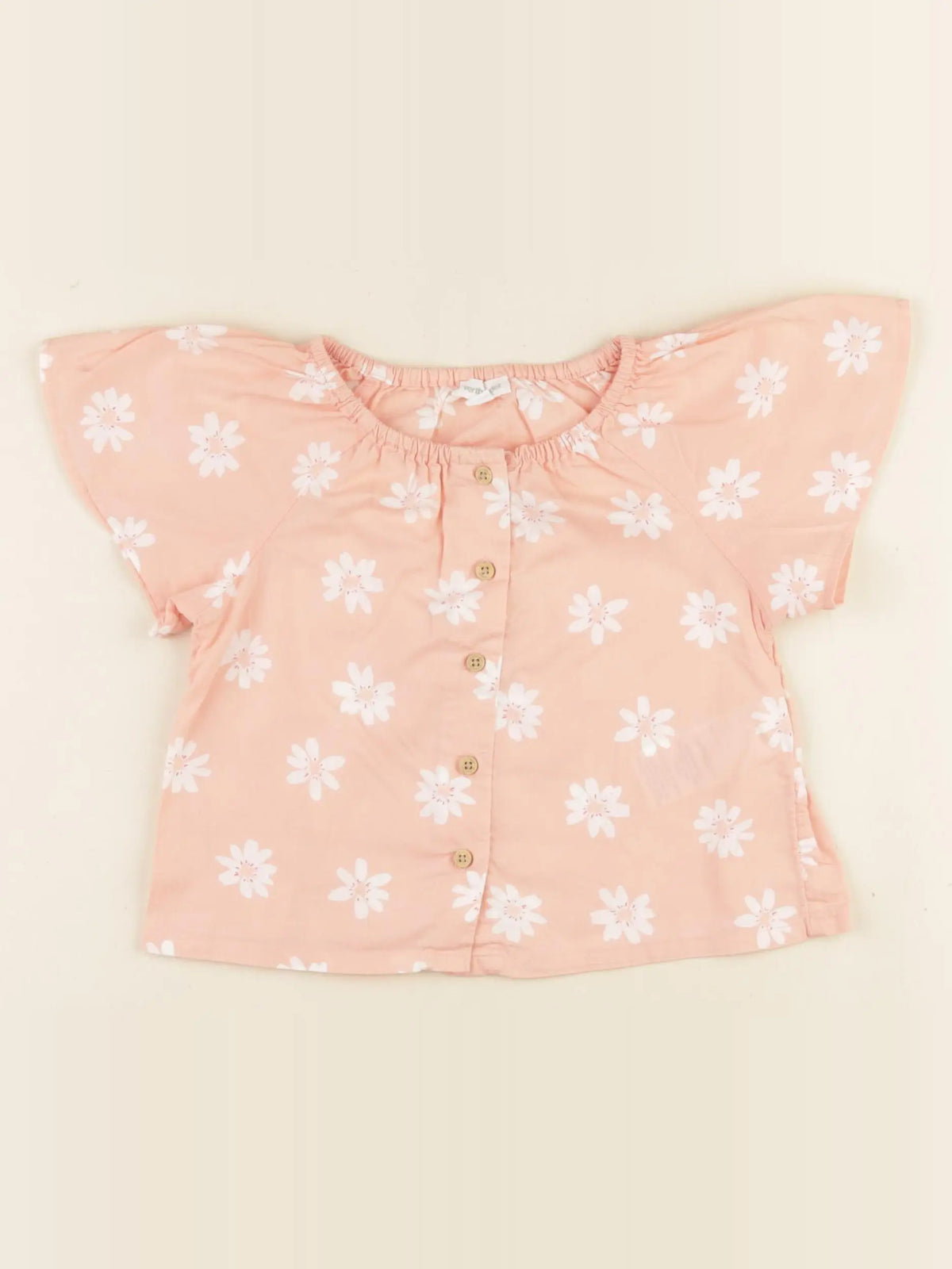 Vertbaudet - blouse rose - 18 mois