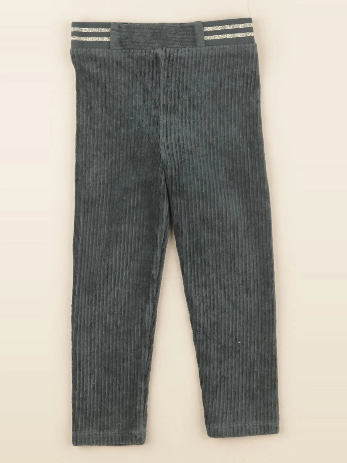Vertbaudet - pantalon vert - 3 ans