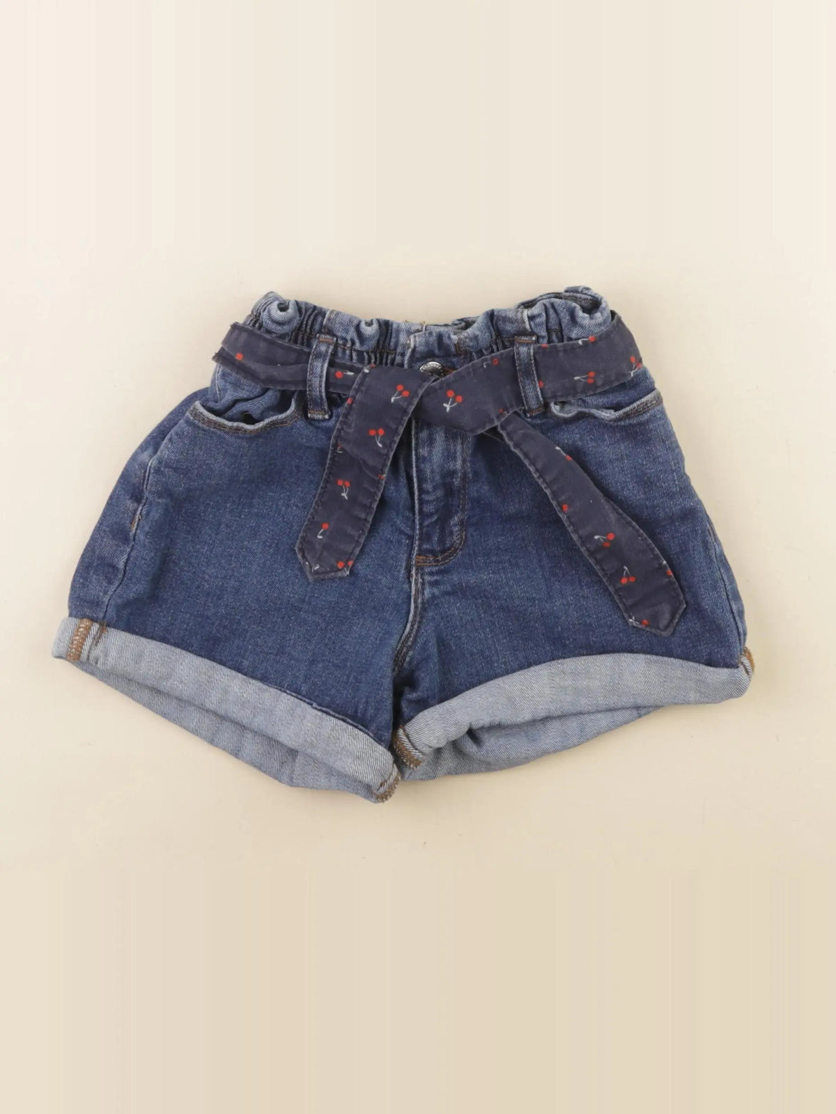 Vertbaudet - short bleu - 4 ans