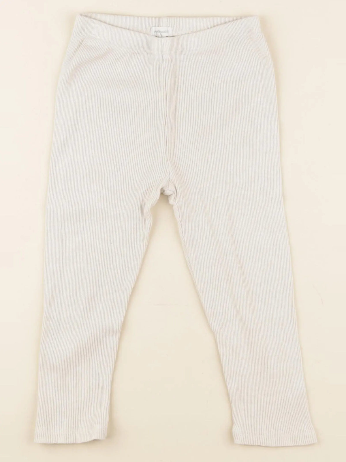 Vertbaudet - legging beige - 36 mois