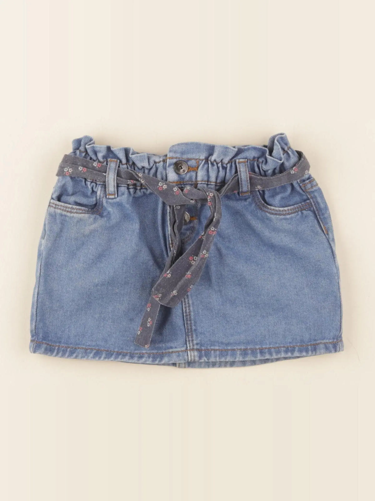 Vertbaudet - jupe bleu - 3 ans