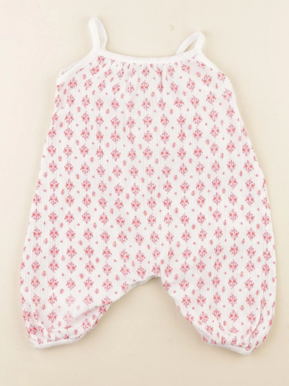 Petit Bateau - combinaison multicolore - 12 mois