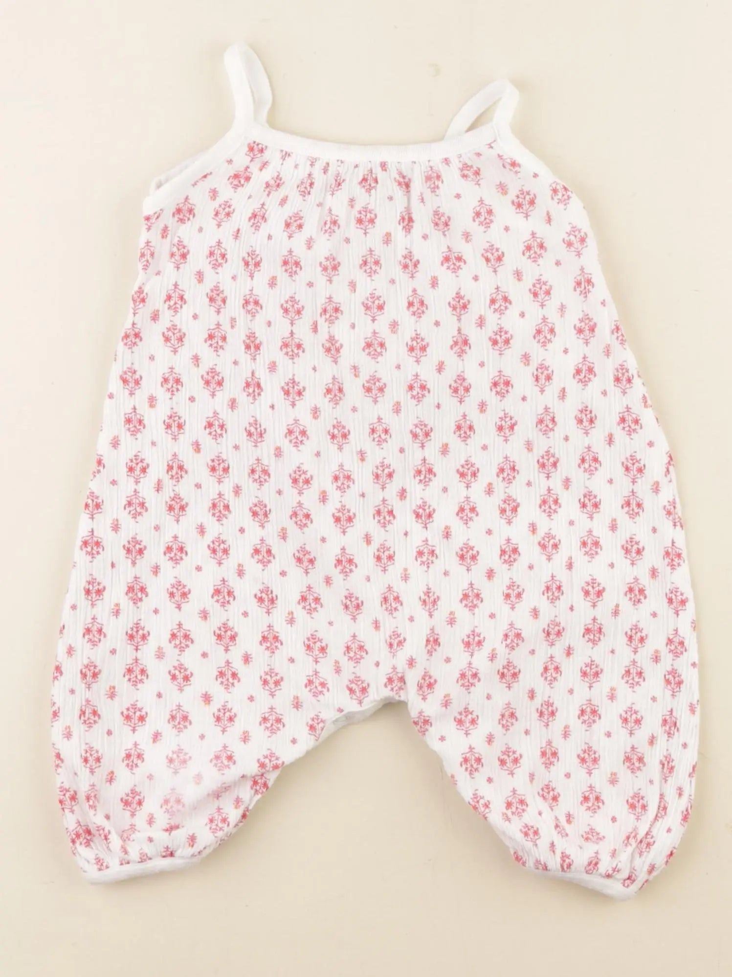 Petit Bateau - combinaison multicolore - 12 mois