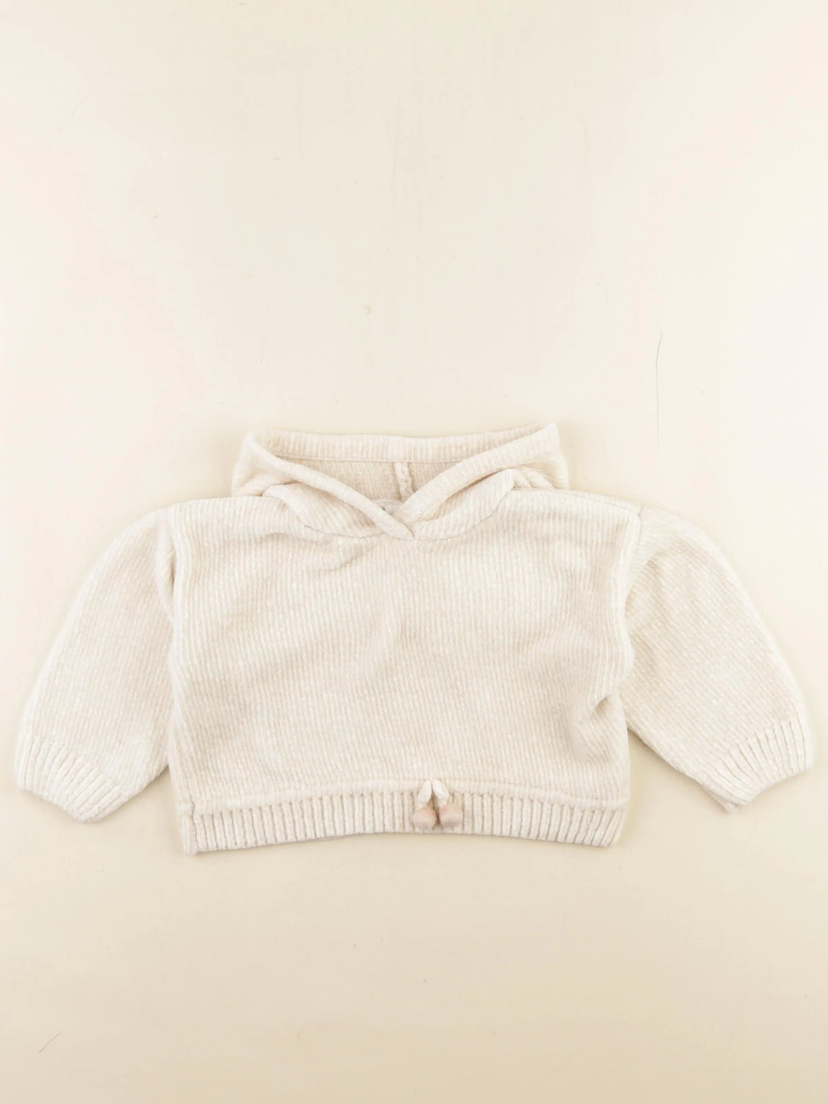 Zara - sweat beige - 18/24 mois