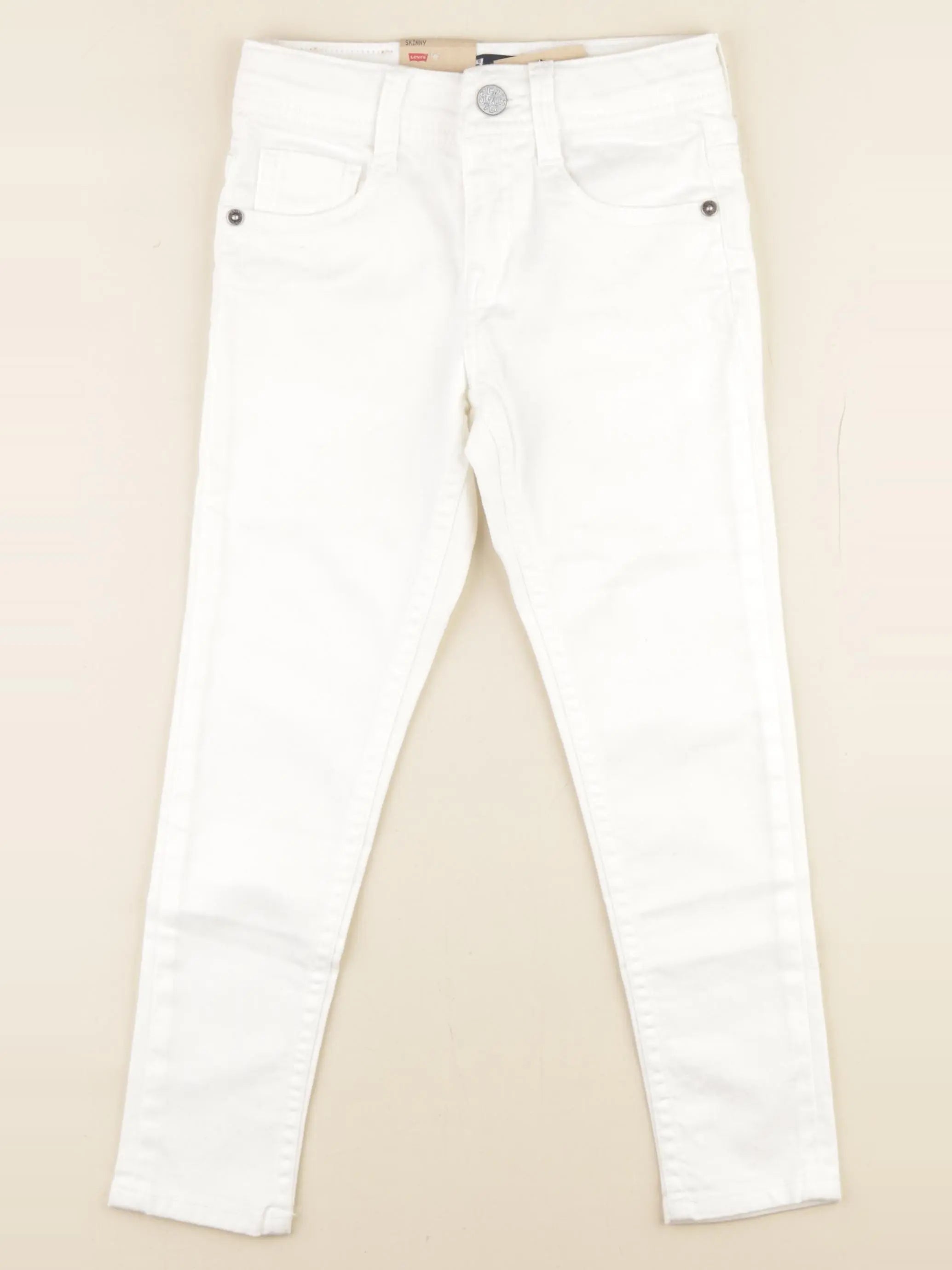 Levi's - jean blanc - 6 ans