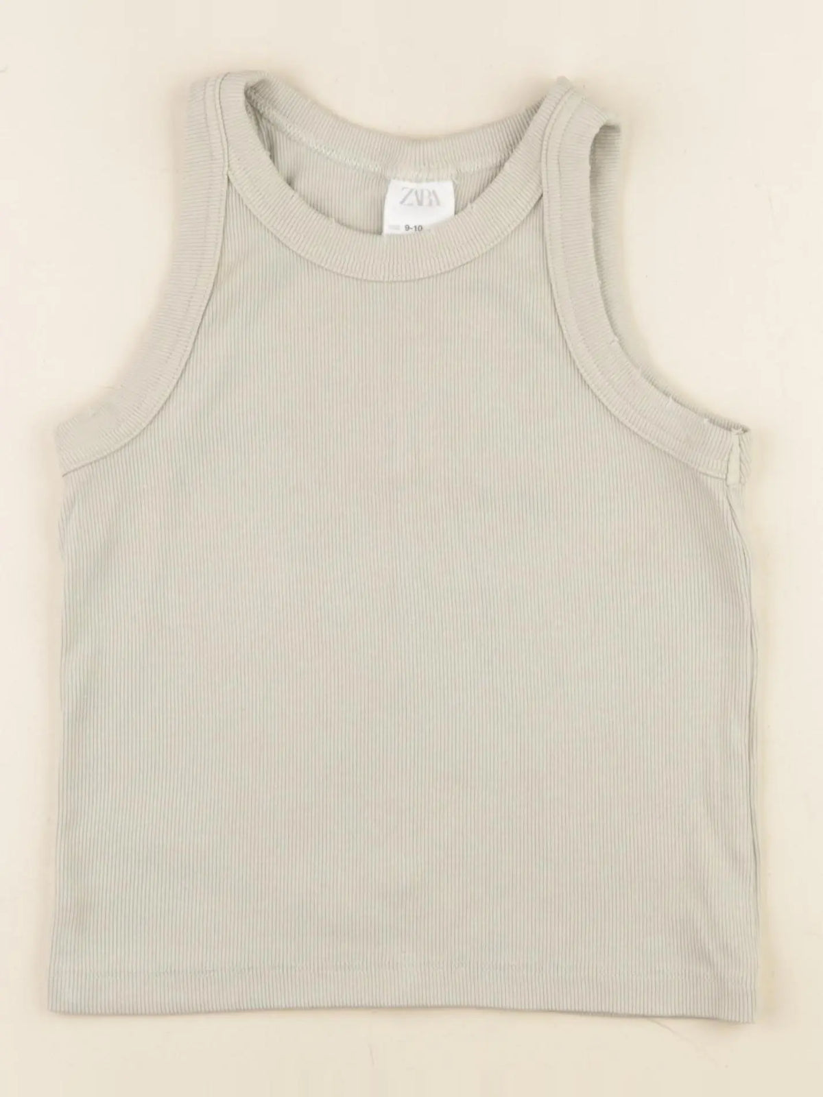 Zara - débardeur vert - 9/10 ans