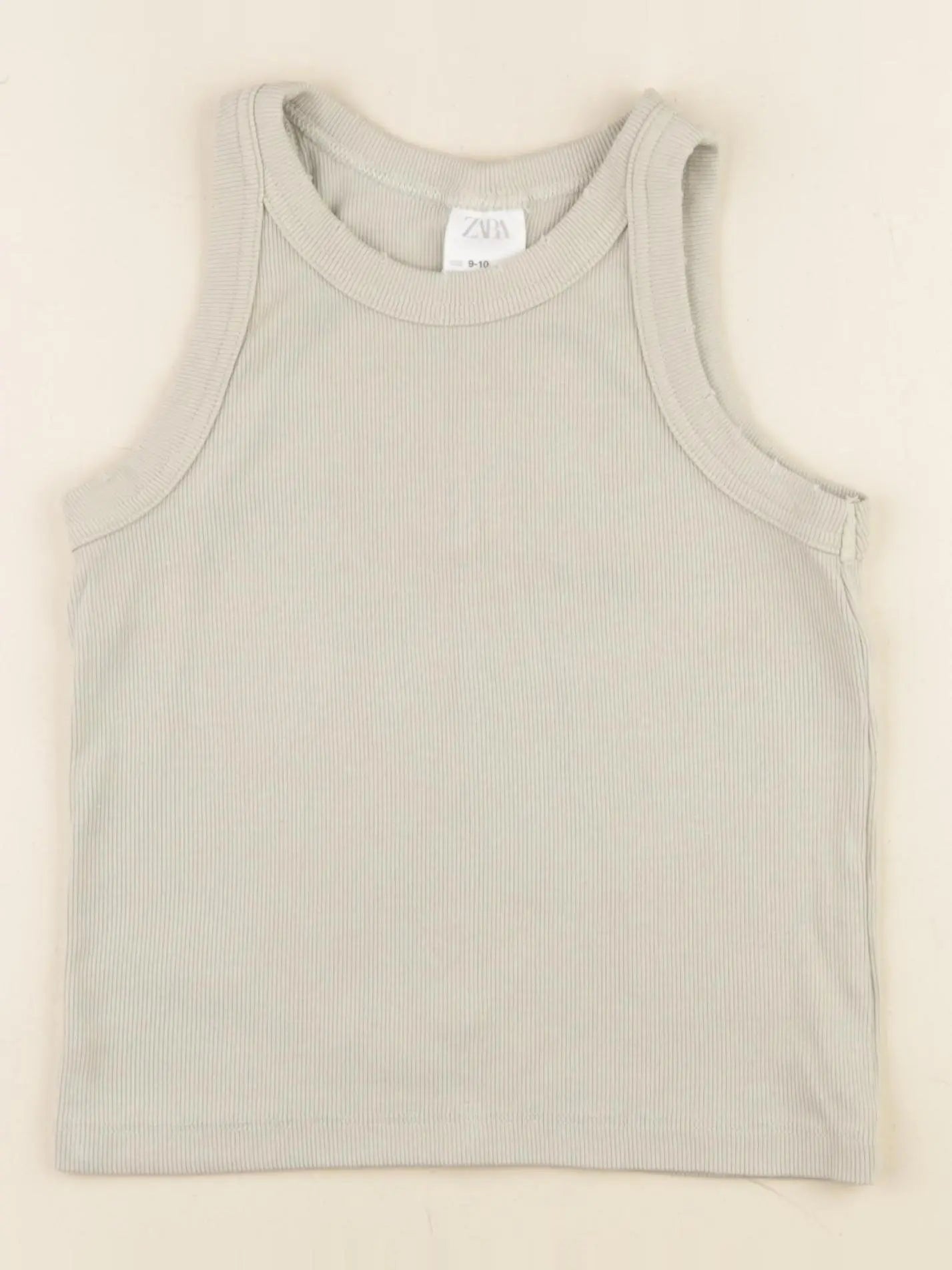 Zara - débardeur vert - 9/10 ans