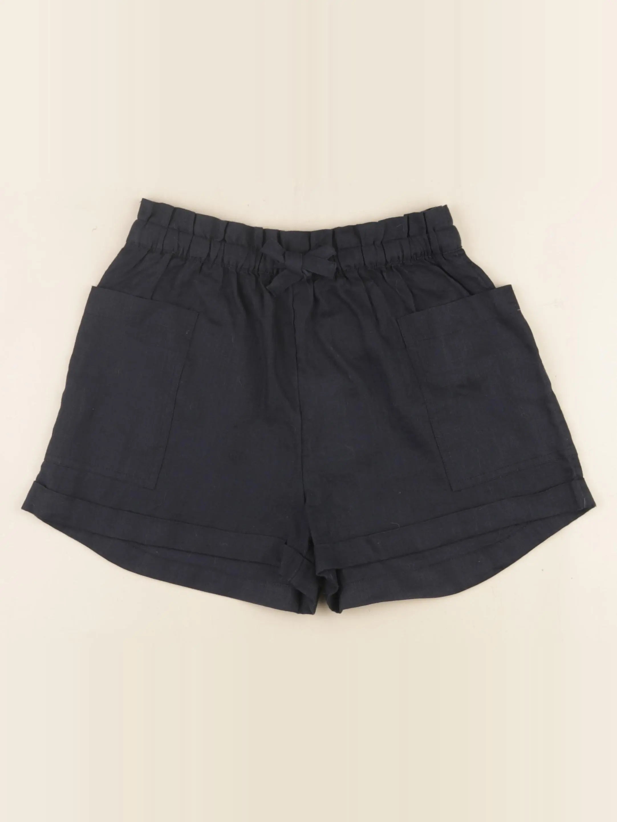 Monoprix - short bleu - 12 ans