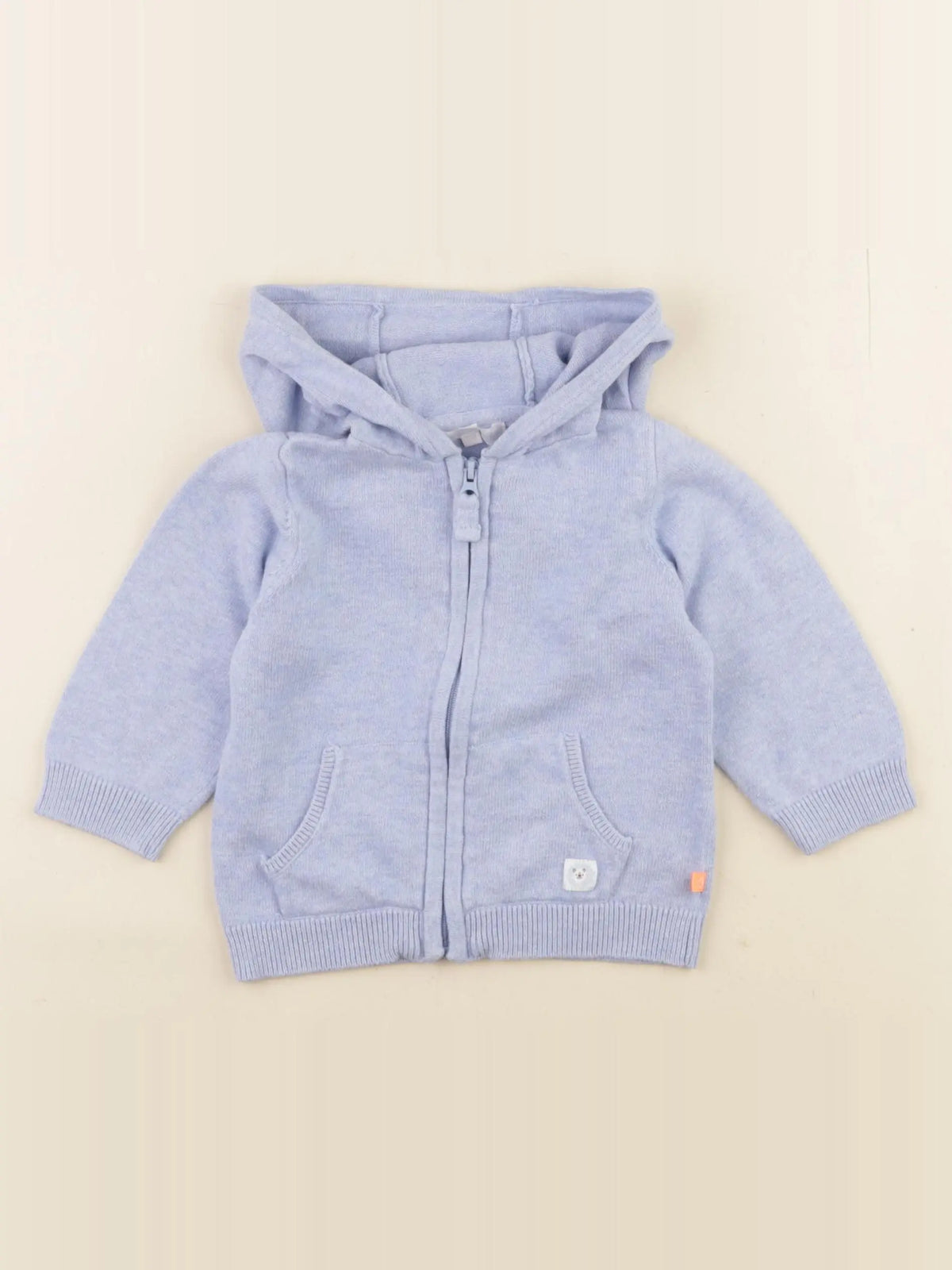 Cadet Rousselle - gilet bleu - 6 mois