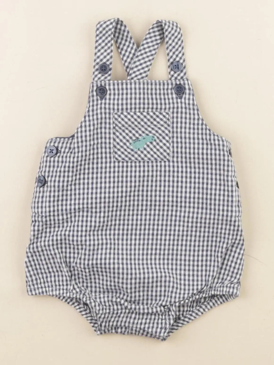 Marks & Spencer  - salopette bleu - 1 mois