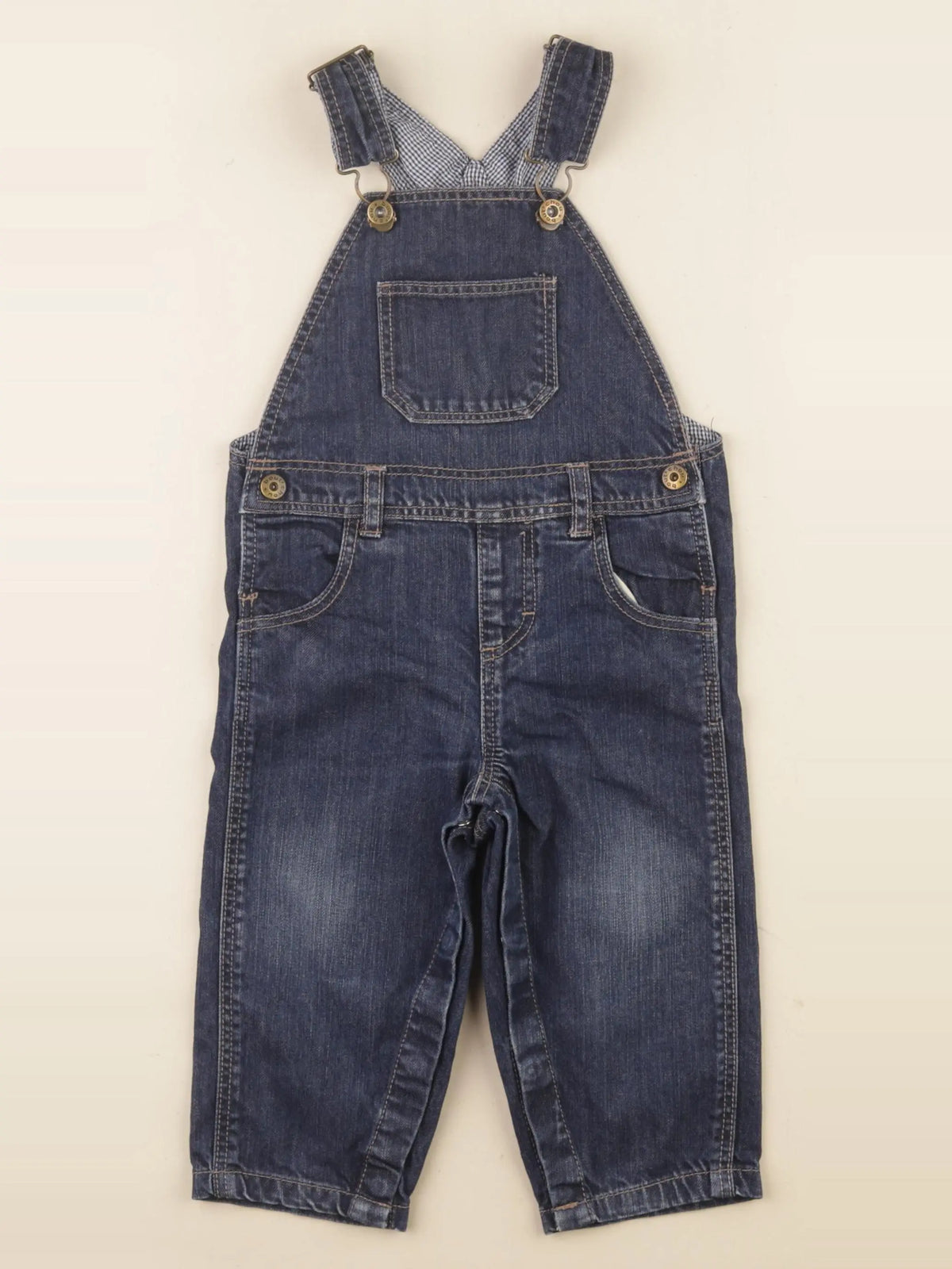 Boutchou - salopette bleu - 12 mois