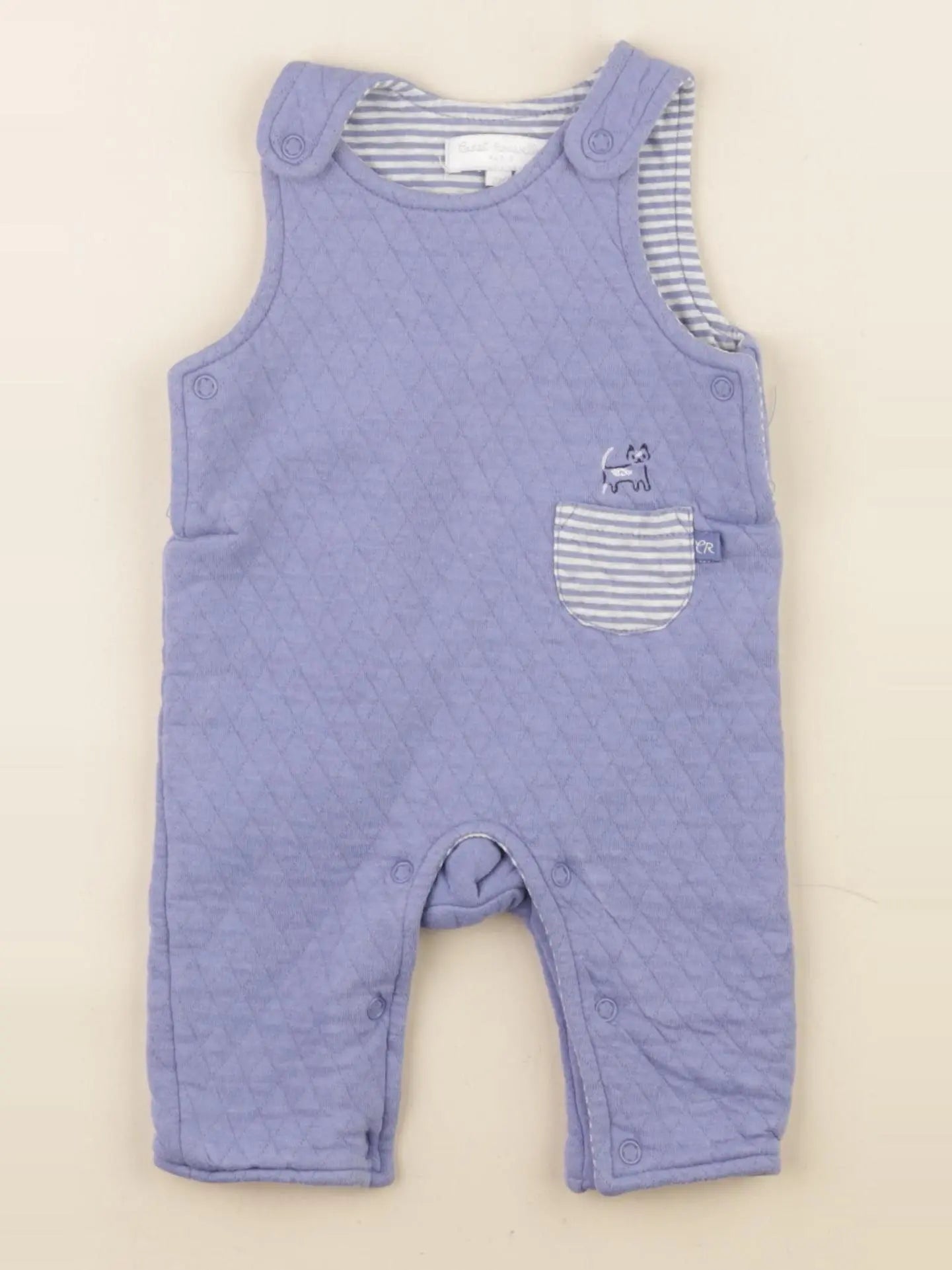 Cadet Rousselle - combinaison bleu - 3 mois