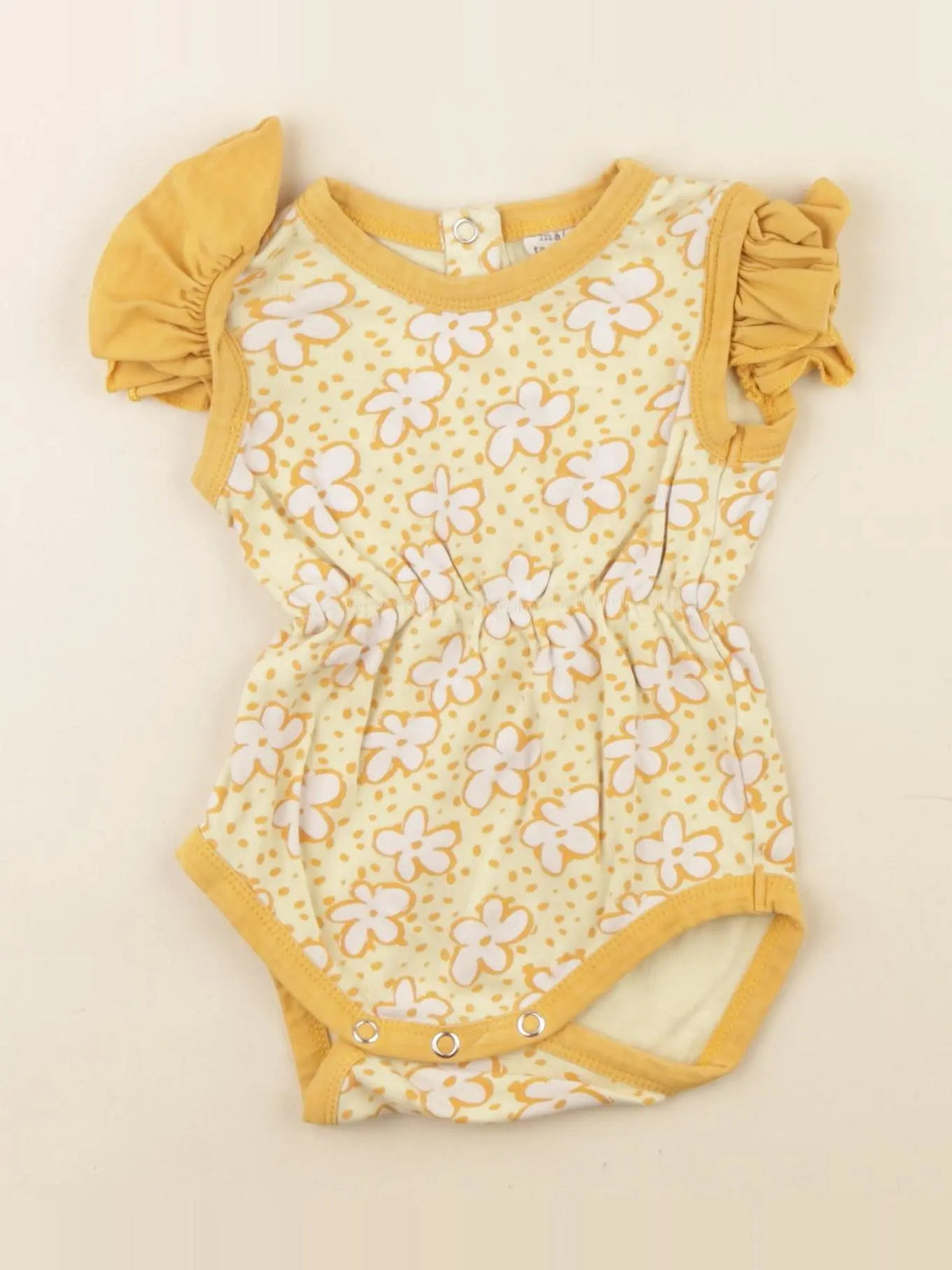 Maison Tadaboum - combinaison jaune - 6 mois