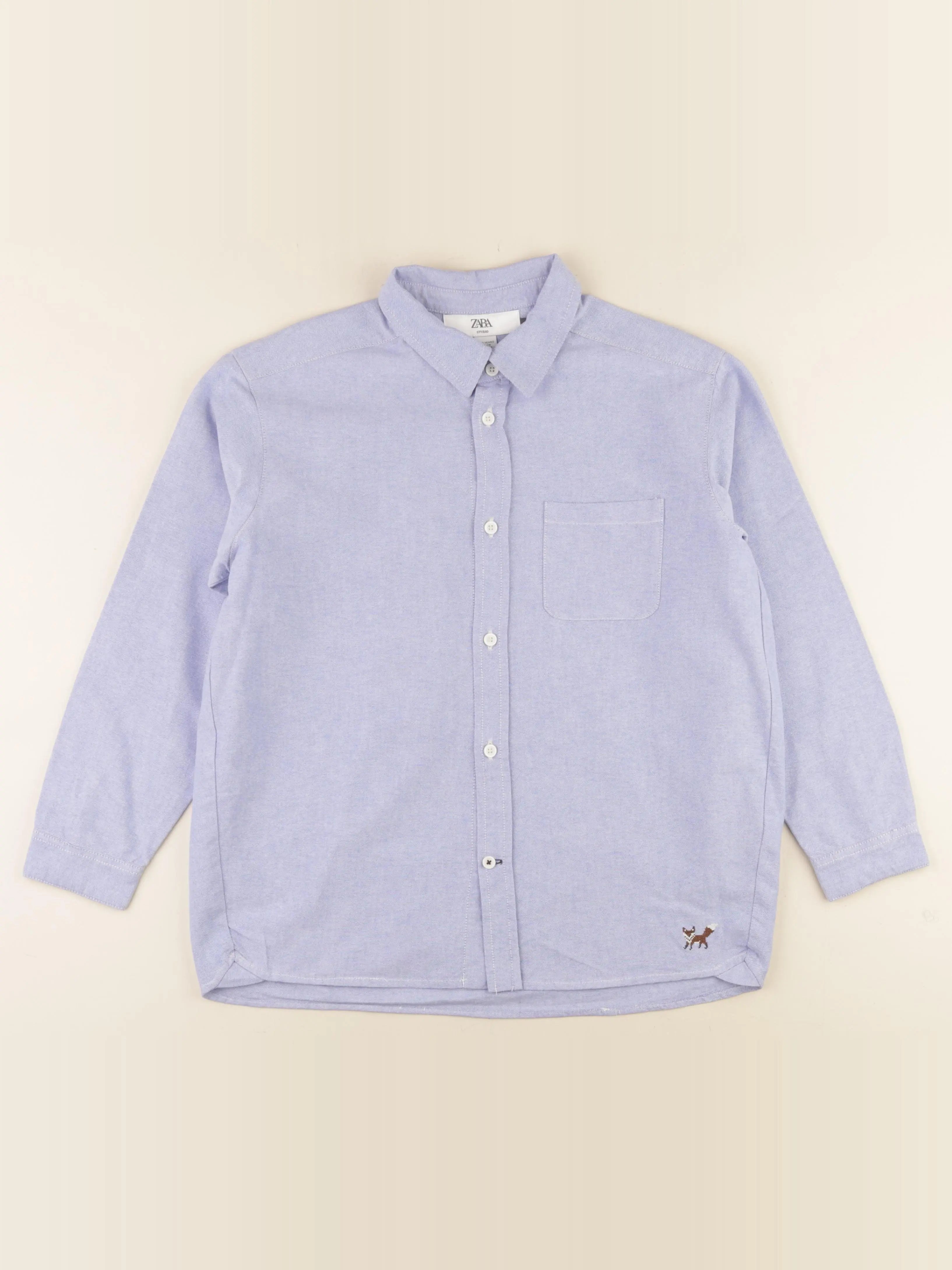 Zara - chemise bleu - 11/12 ans