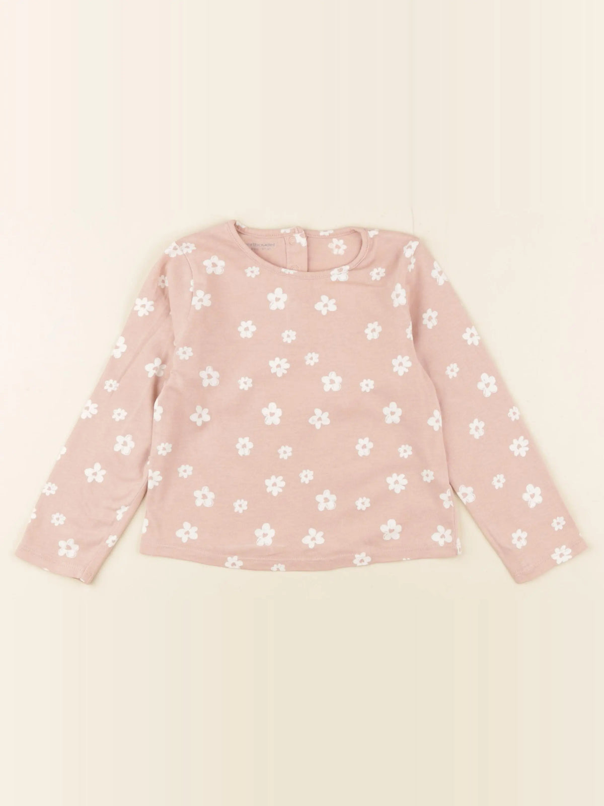 Vertbaudet - tee-shirt rose - 36 mois