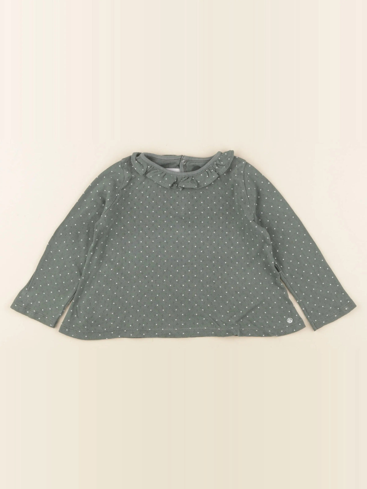 Petit Bateau - tee-shirt vert - 36 mois