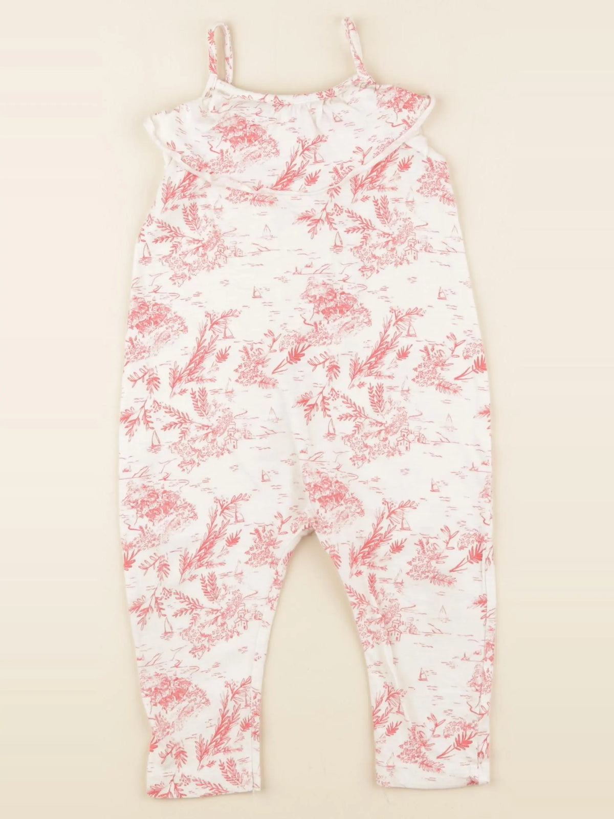 Zara - combinaison blanc - 9/12 mois