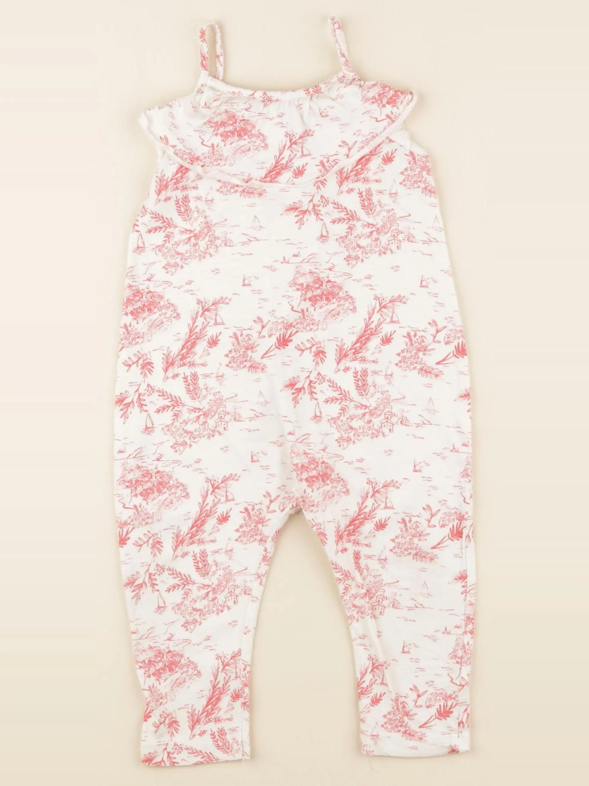 Zara - combinaison blanc - 9/12 mois