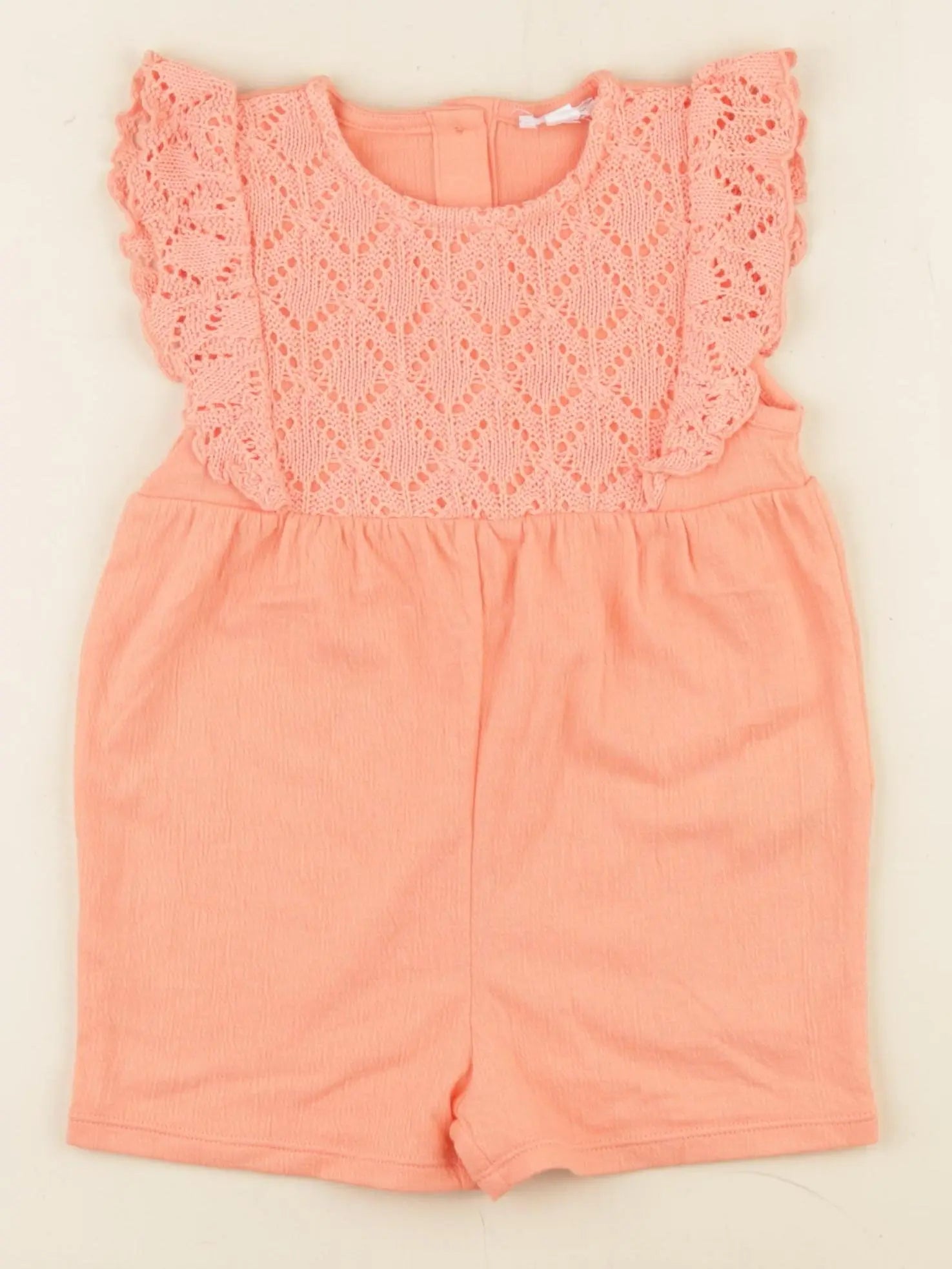 Vertbaudet - combinaison orange - 2 ans