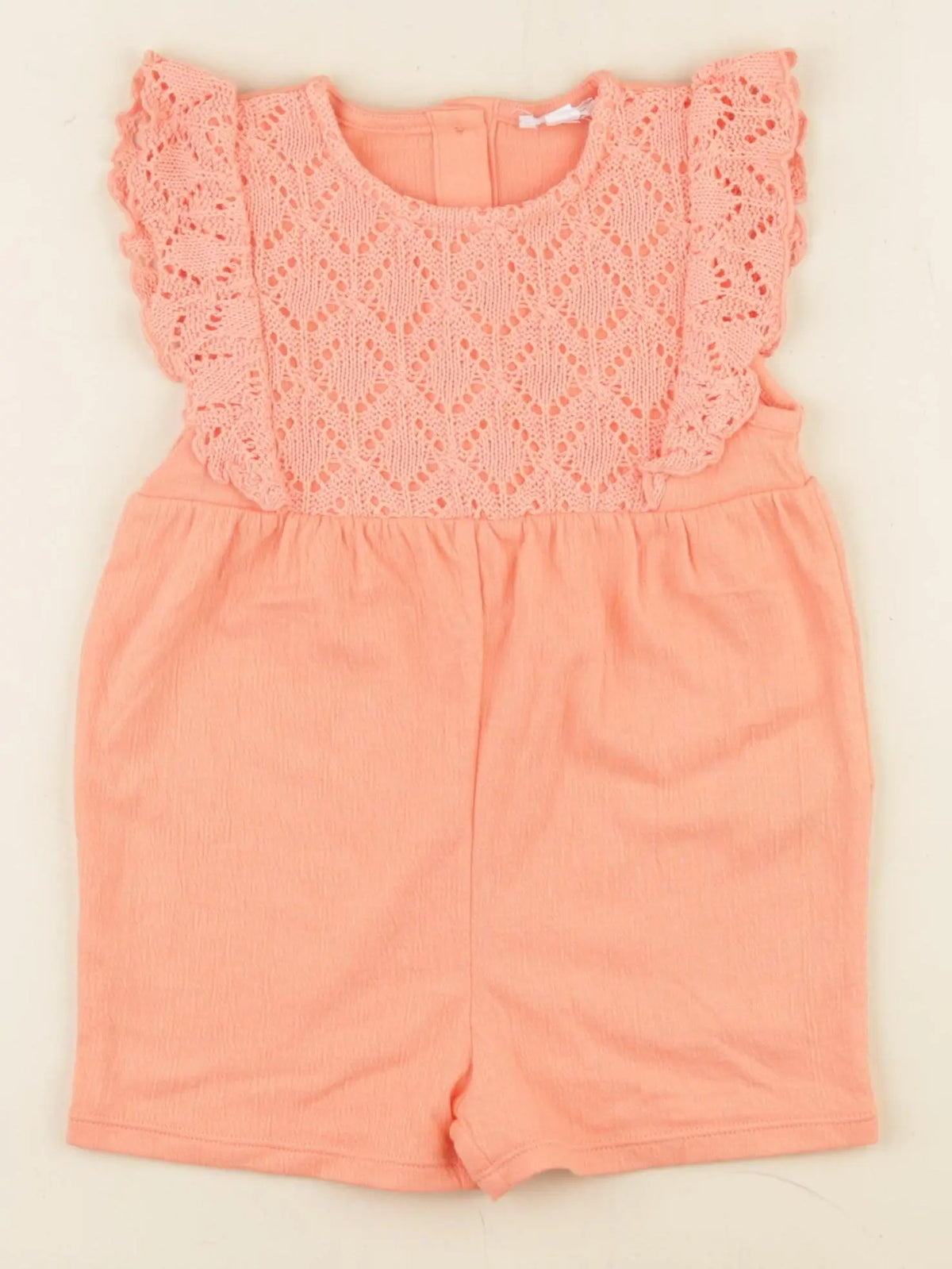 Vertbaudet - combinaison orange - 2 ans