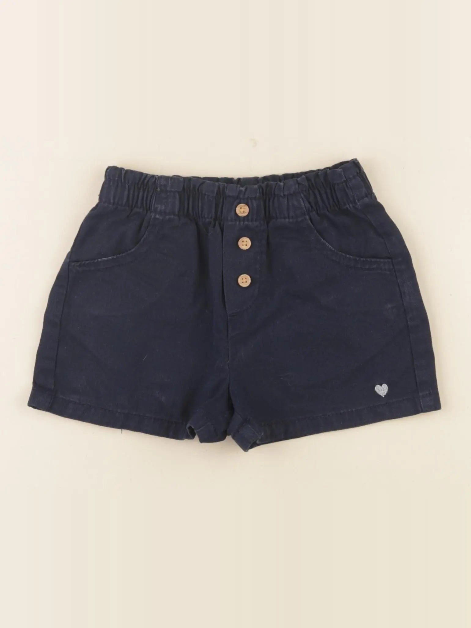 Vertbaudet - short bleu - 2 ans