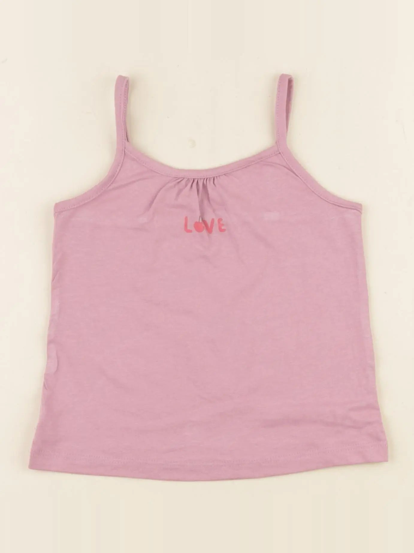 Vertbaudet - débardeur violet - 2 ans