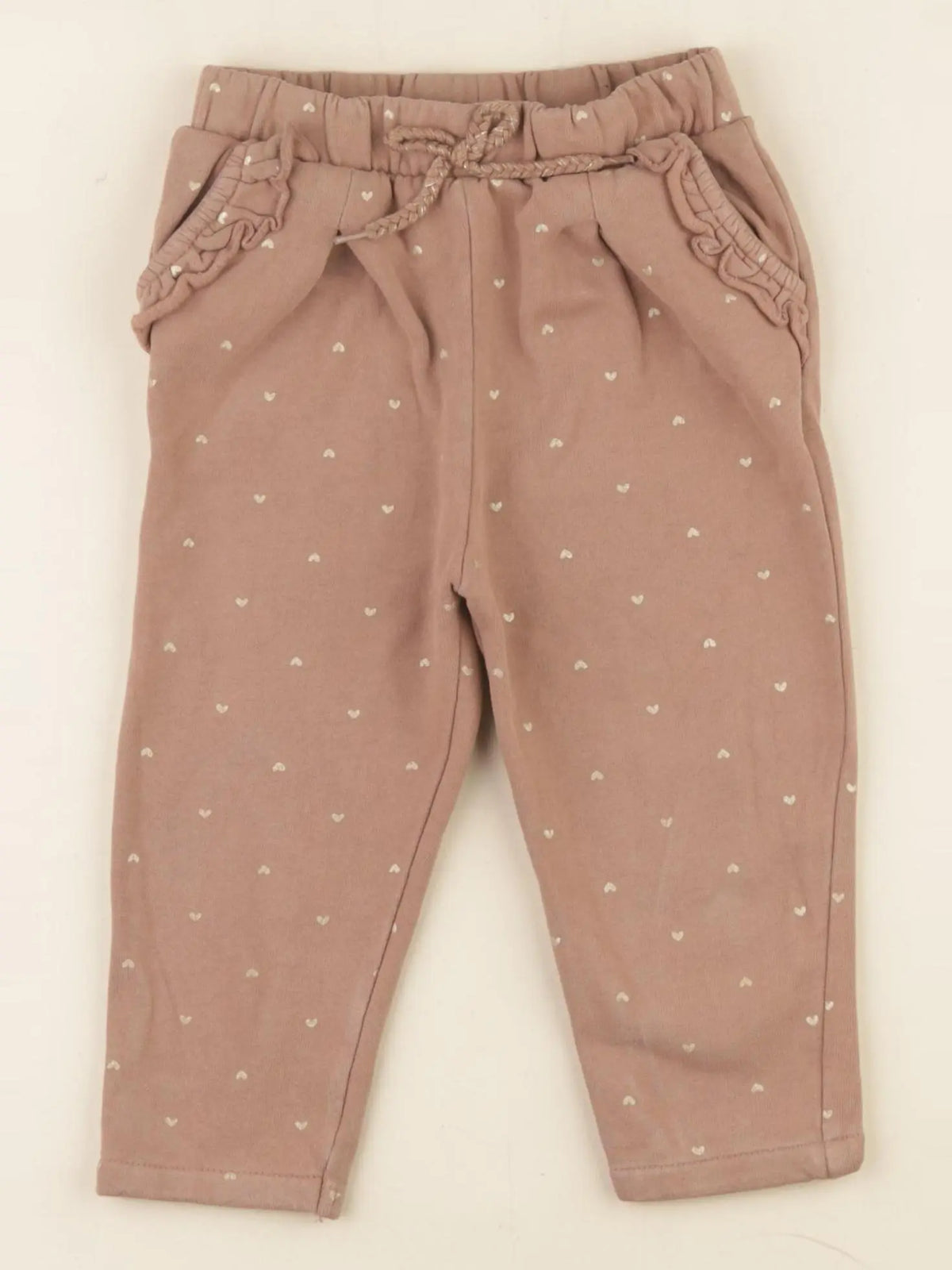 Vertbaudet - pantalon marron - 24 mois