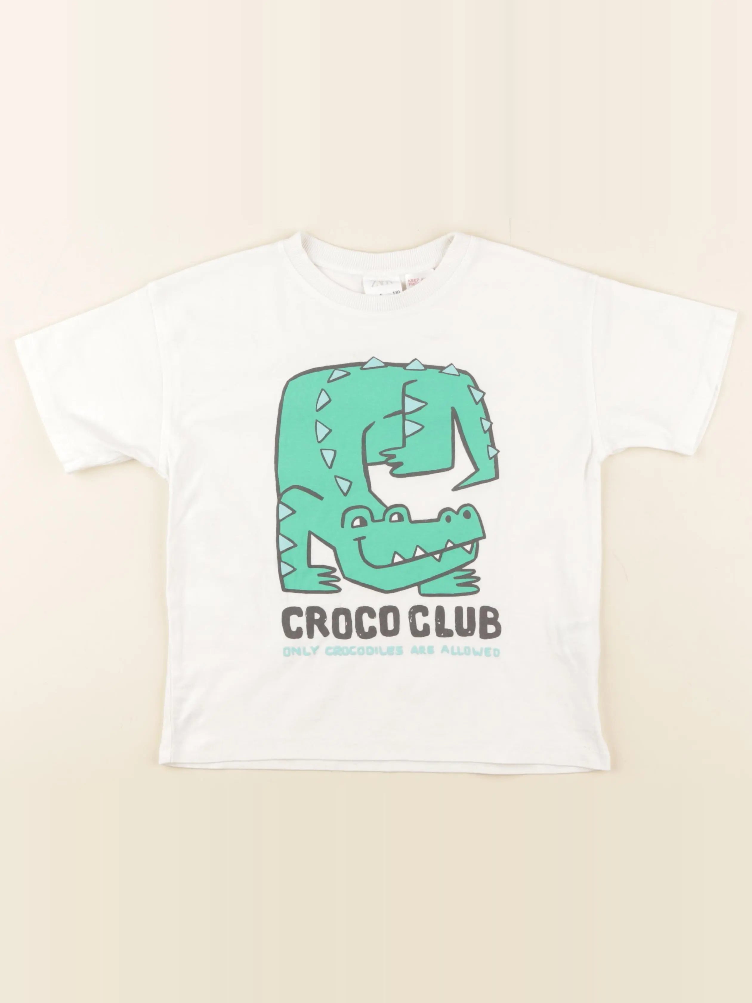 Zara - tee-shirt blanc - 5 ans