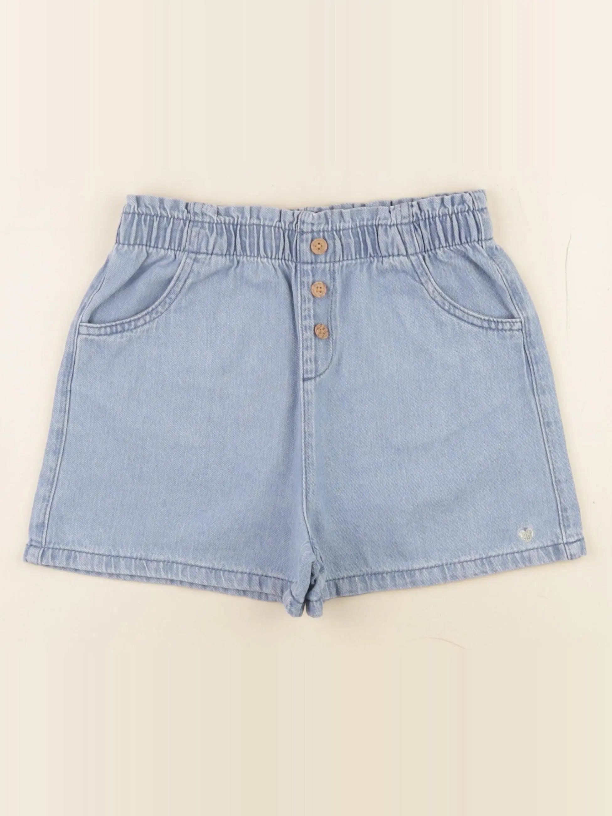 Vertbaudet - short bleu - 9 ans