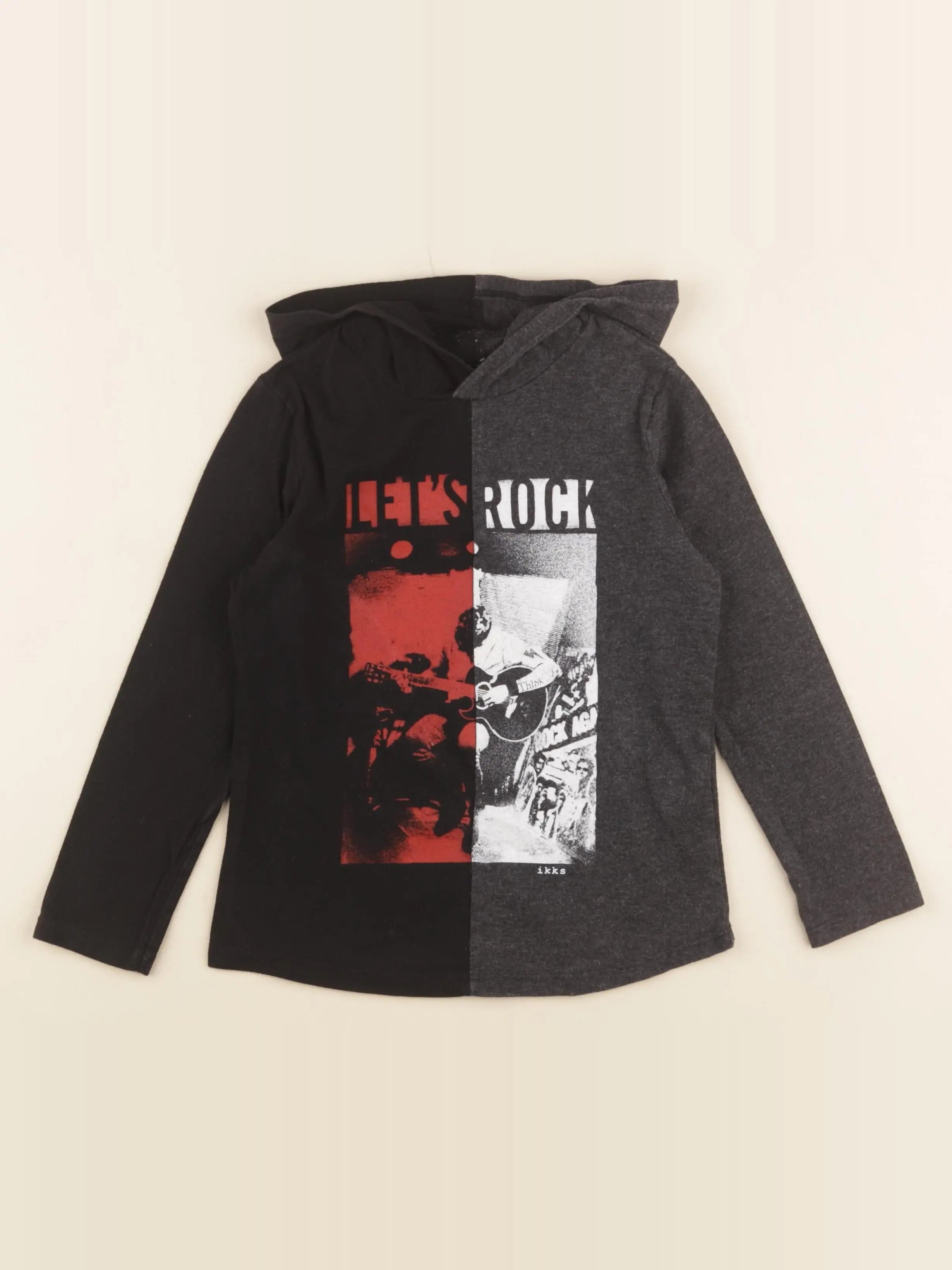 IKKS - tee-shirt gris - 5 ans