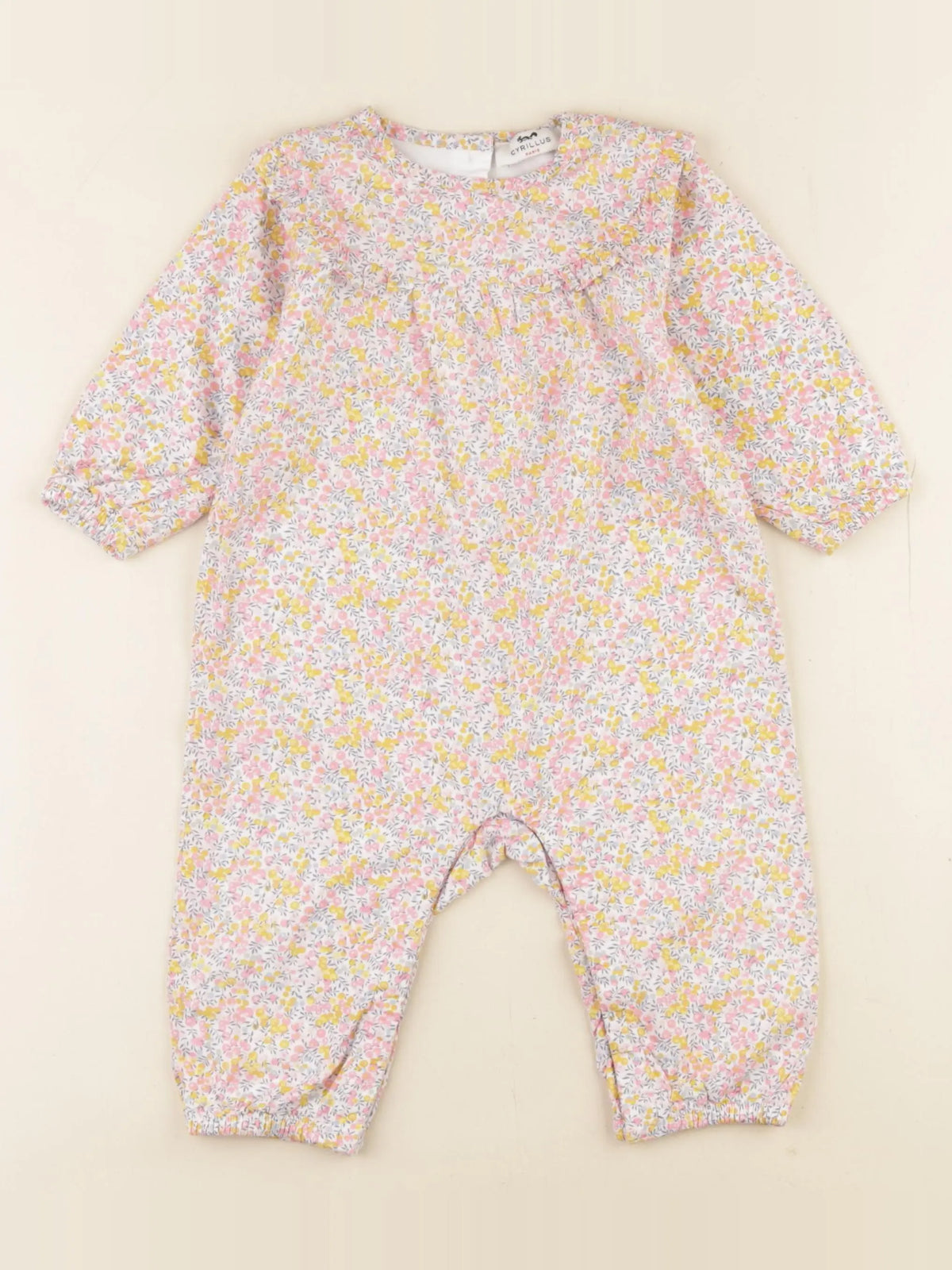 Cyrillus - combinaison rose - 12 mois