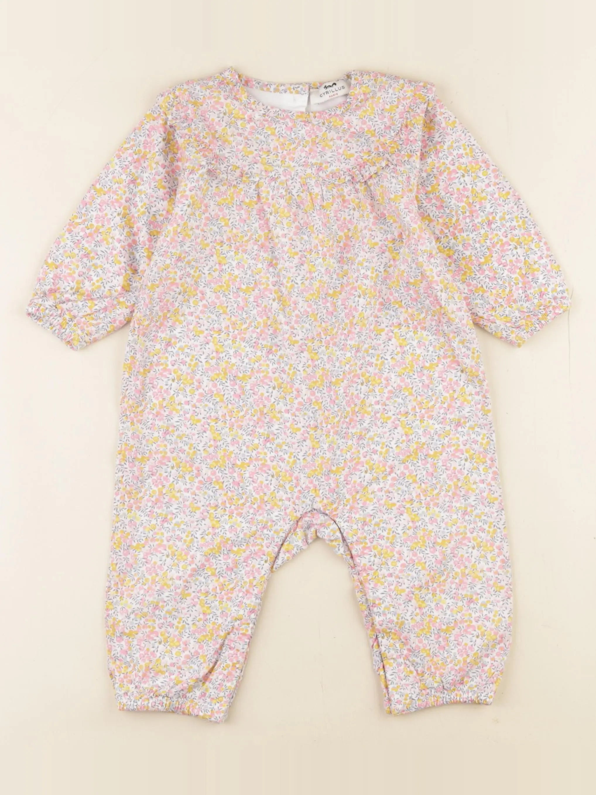 Cyrillus - combinaison rose - 12 mois