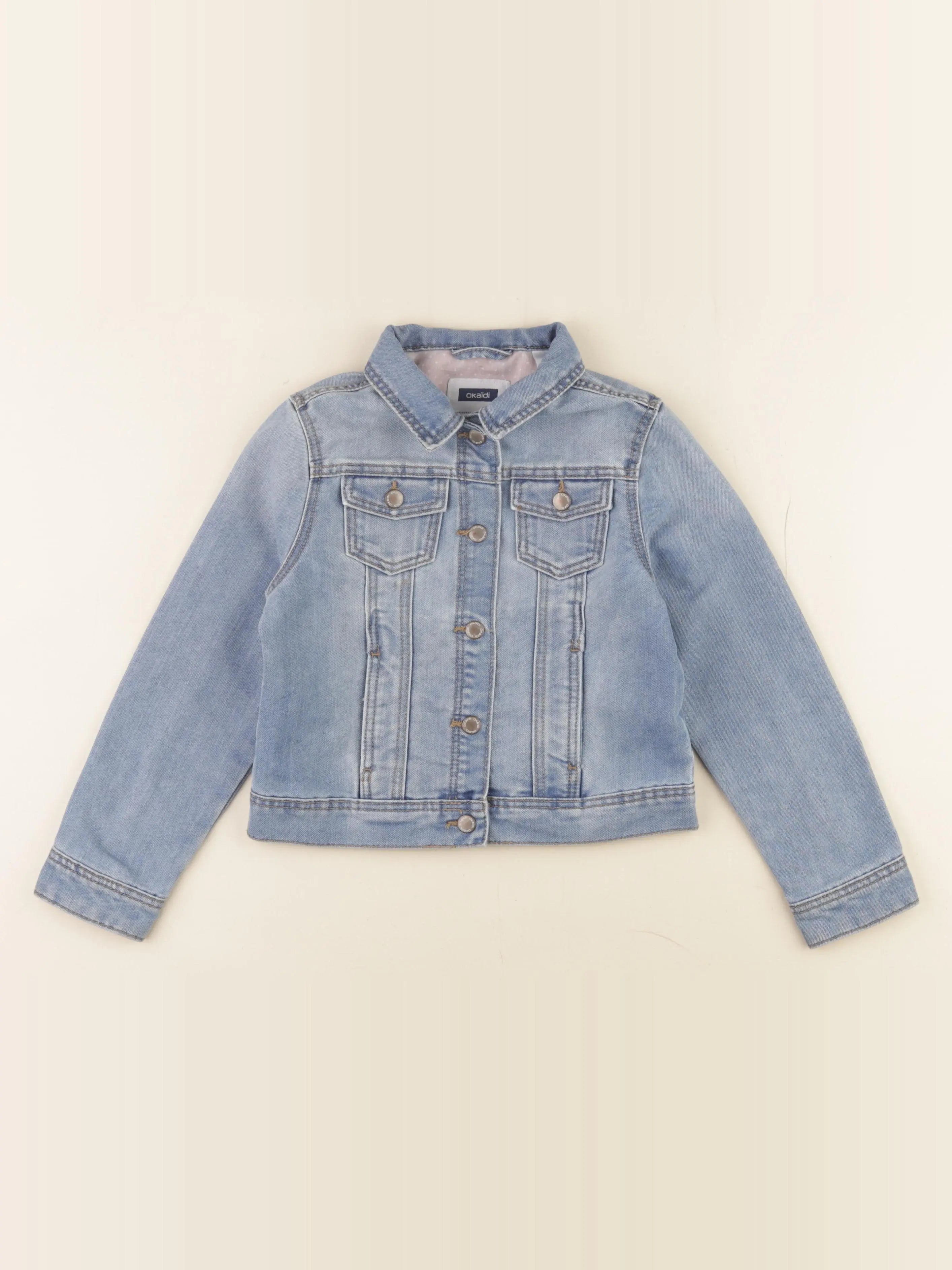Okaidi - veste bleu - 6 ans