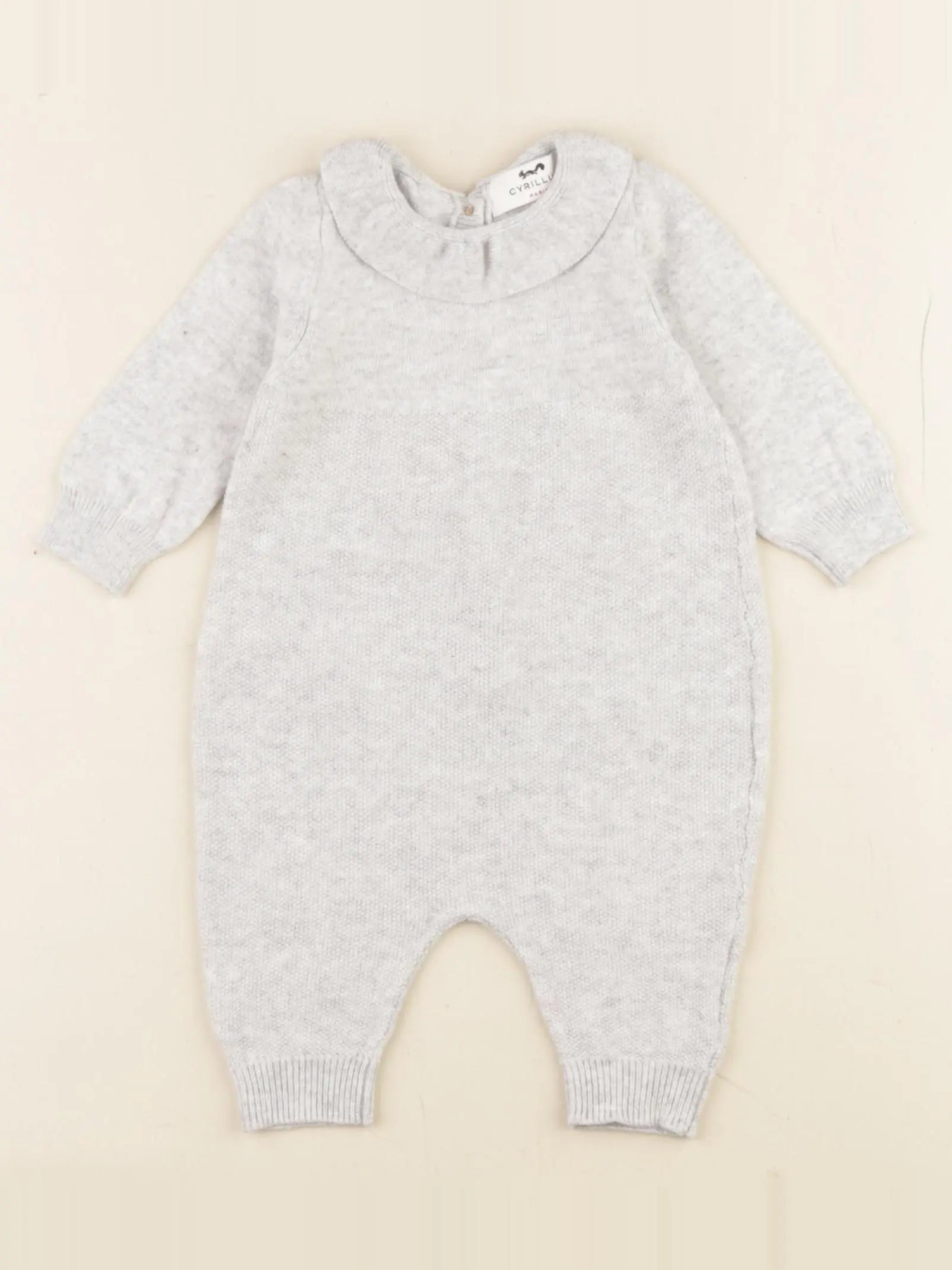 Cyrillus - combinaison gris - 1 mois